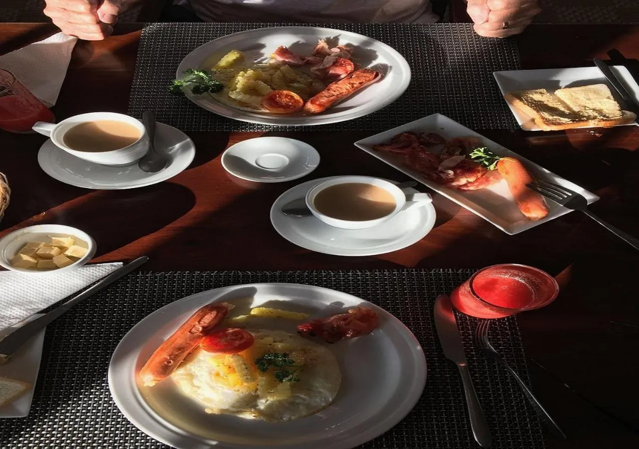 Continental breakfast in Heaven Seven Nuwara Eliya