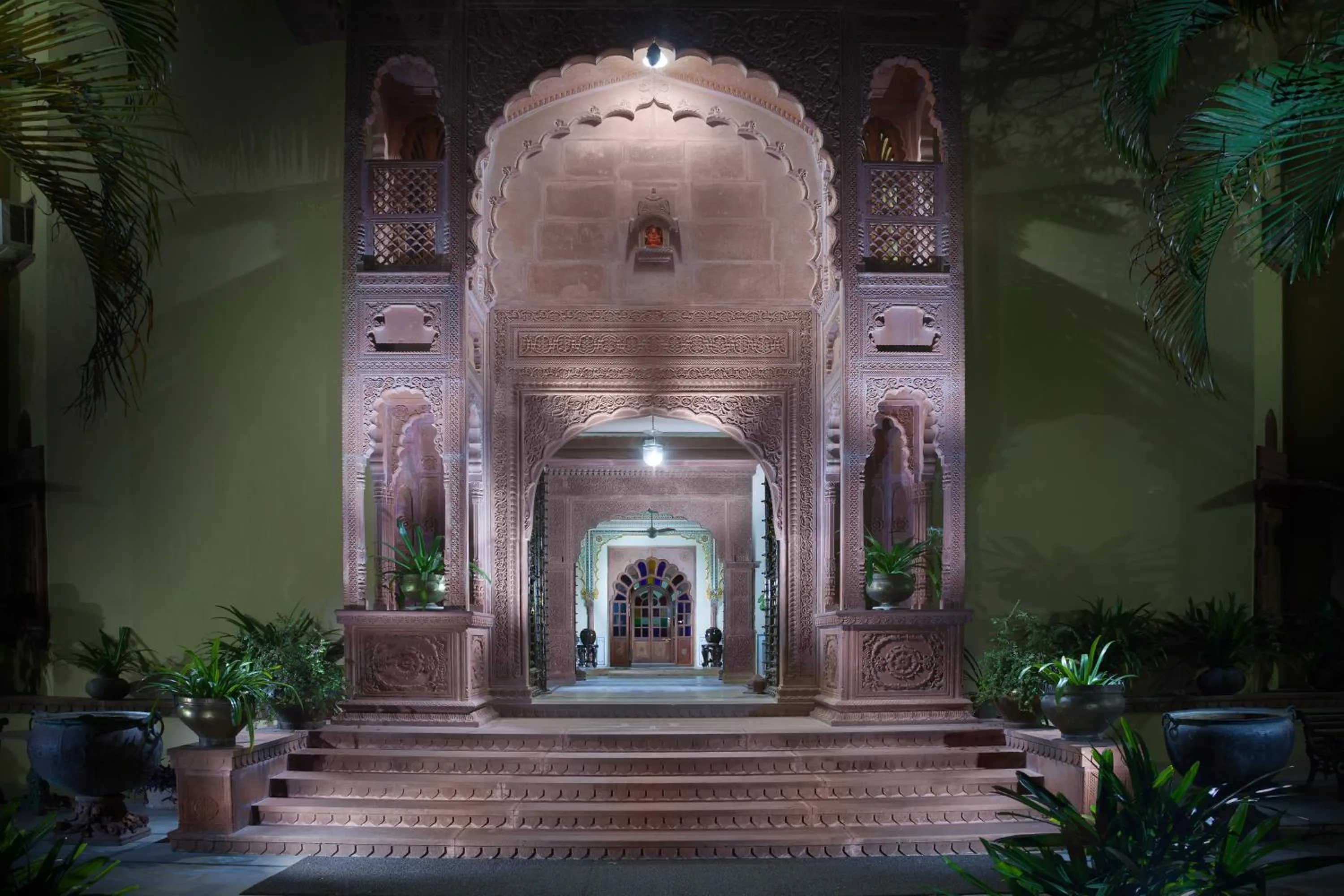 Facade/entrance in Jagat Palace