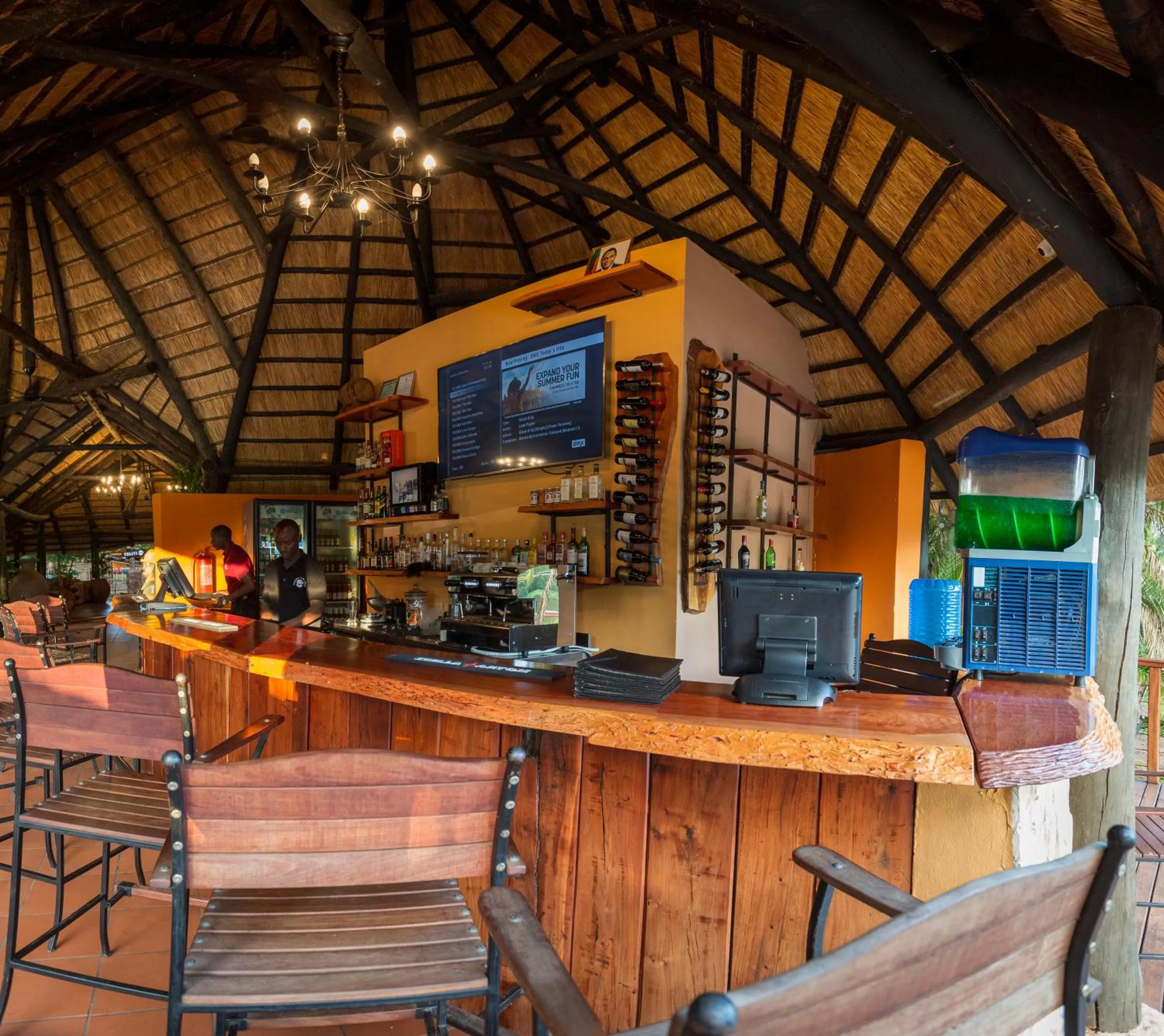 Lounge or bar in Maramba River Lodge