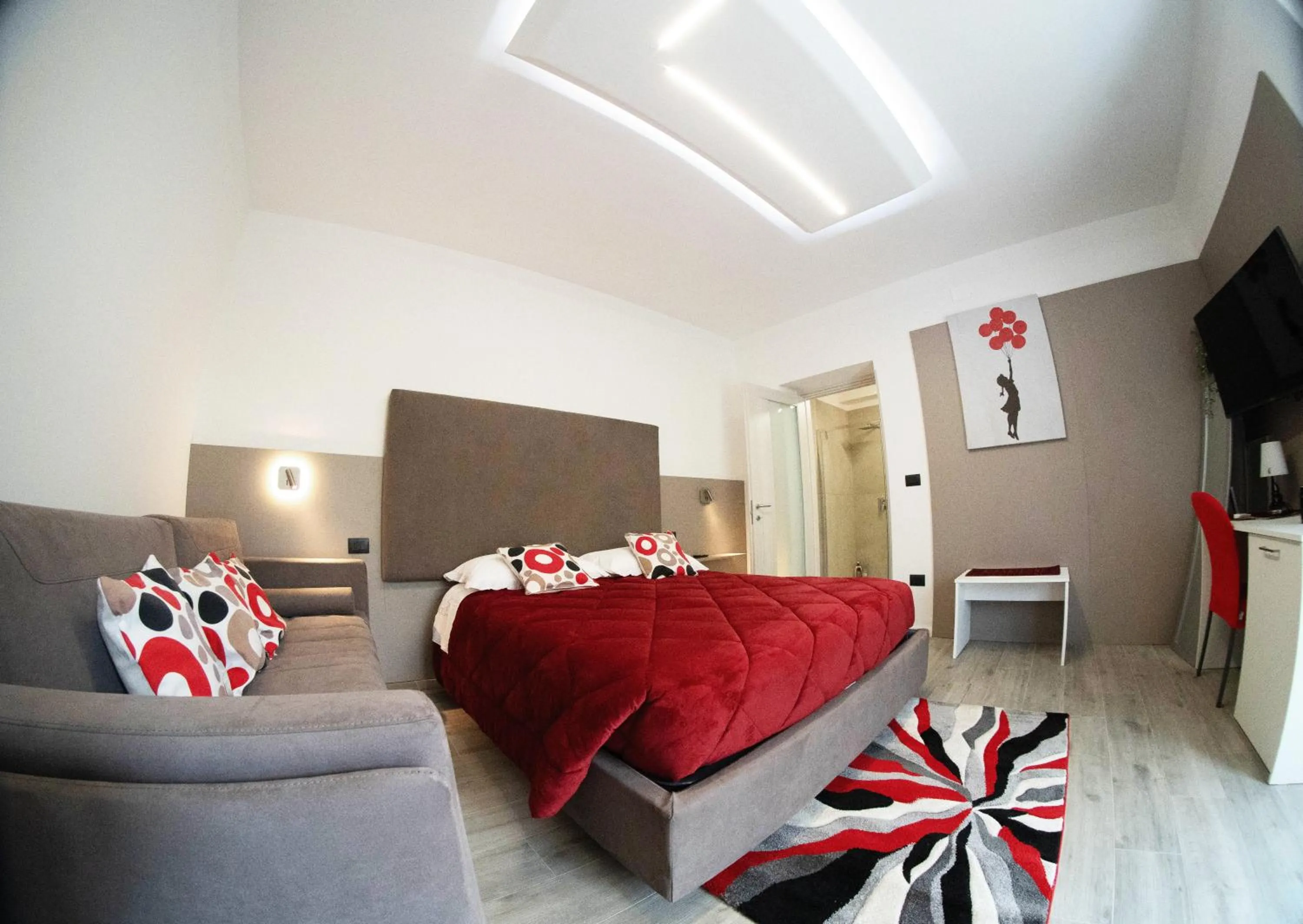 Luxury Quadruple Room - single occupancy in La Cartolina del Sannio