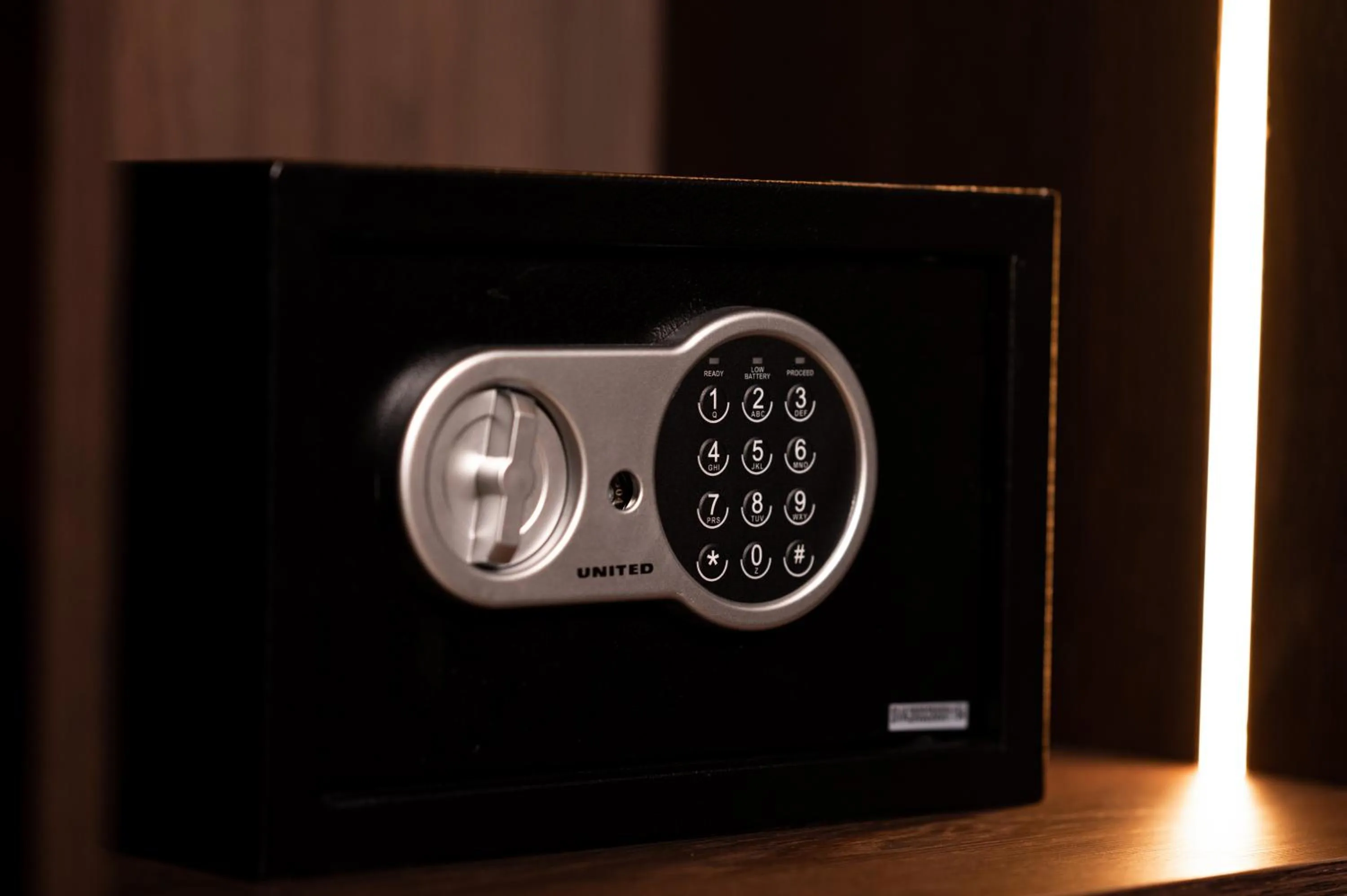 safe in Twenty One Suites