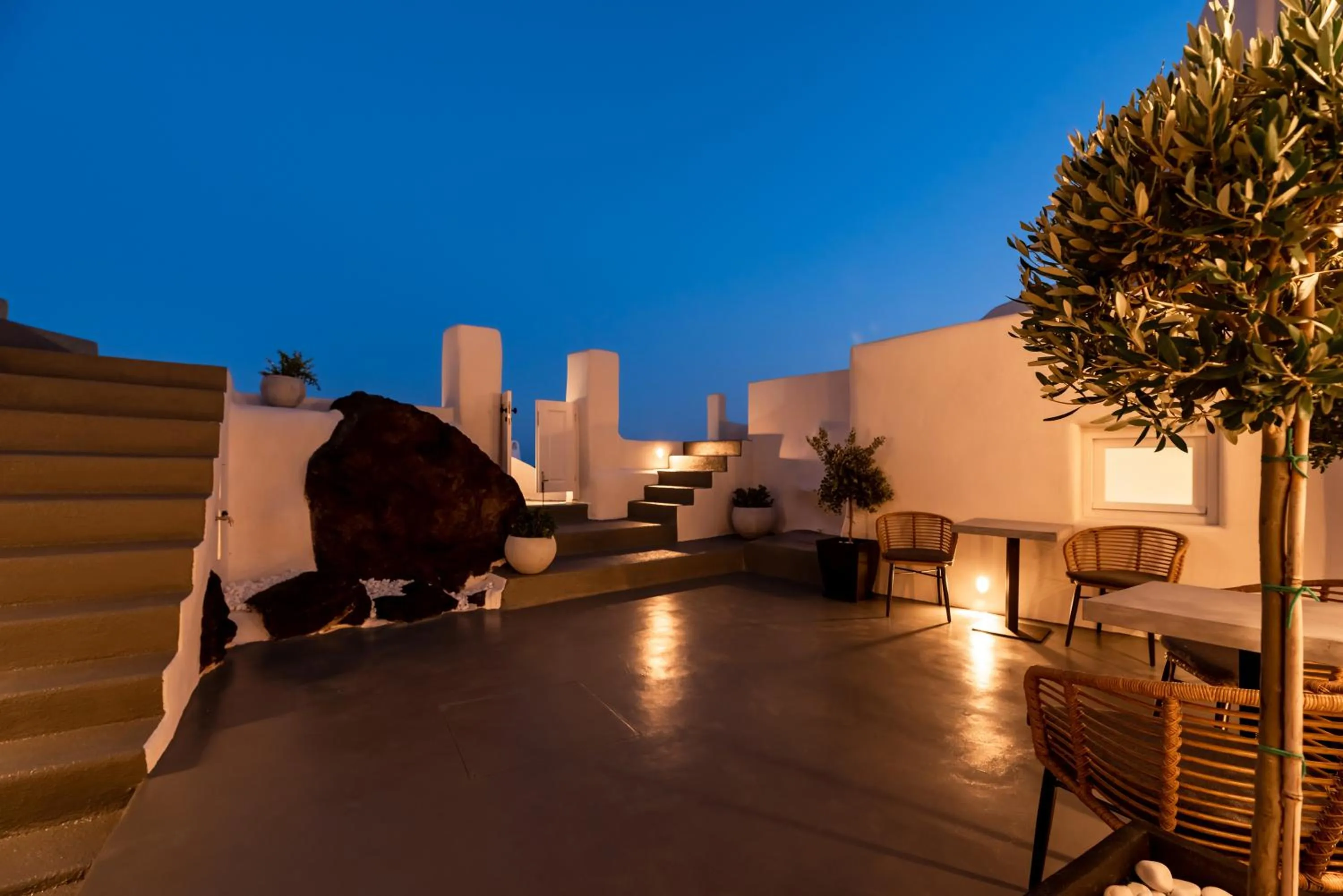 Patio in Twenty One Suites