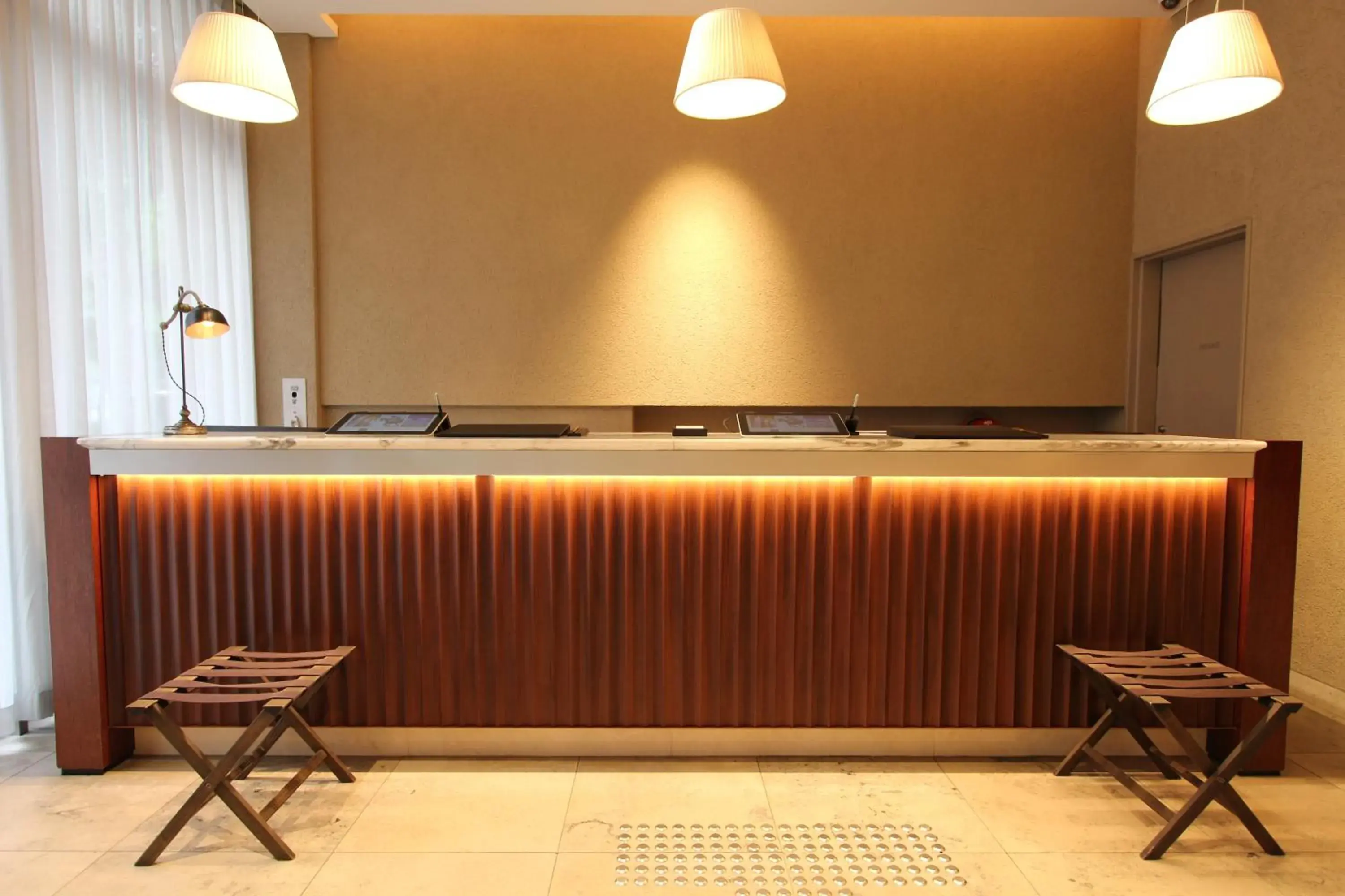 Lobby or reception in KOKO HOTEL Sendai Station West Lobby or reception in KOKO HOTEL Sendai Station West