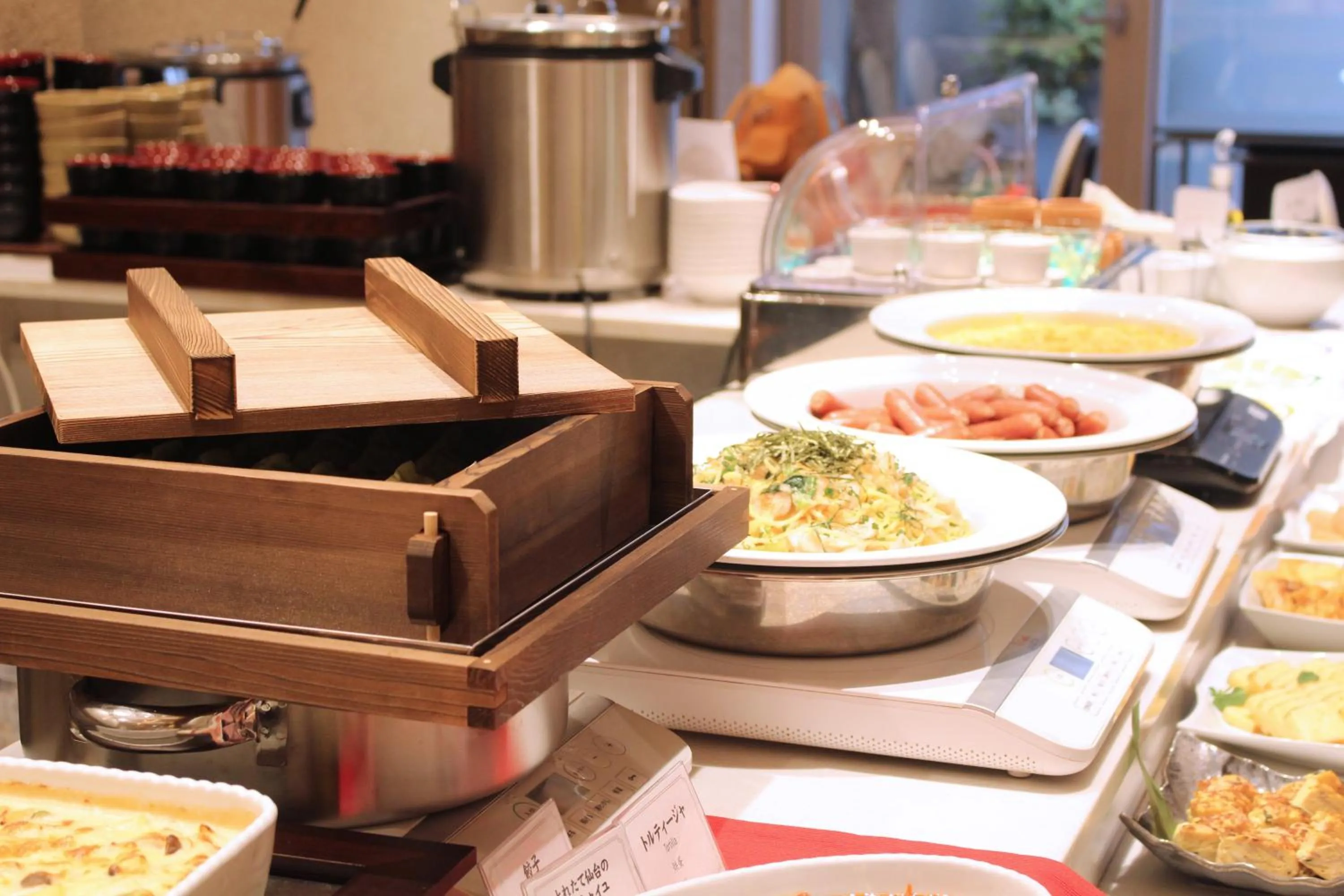 Breakfast in KOKO HOTEL Sendai Station West