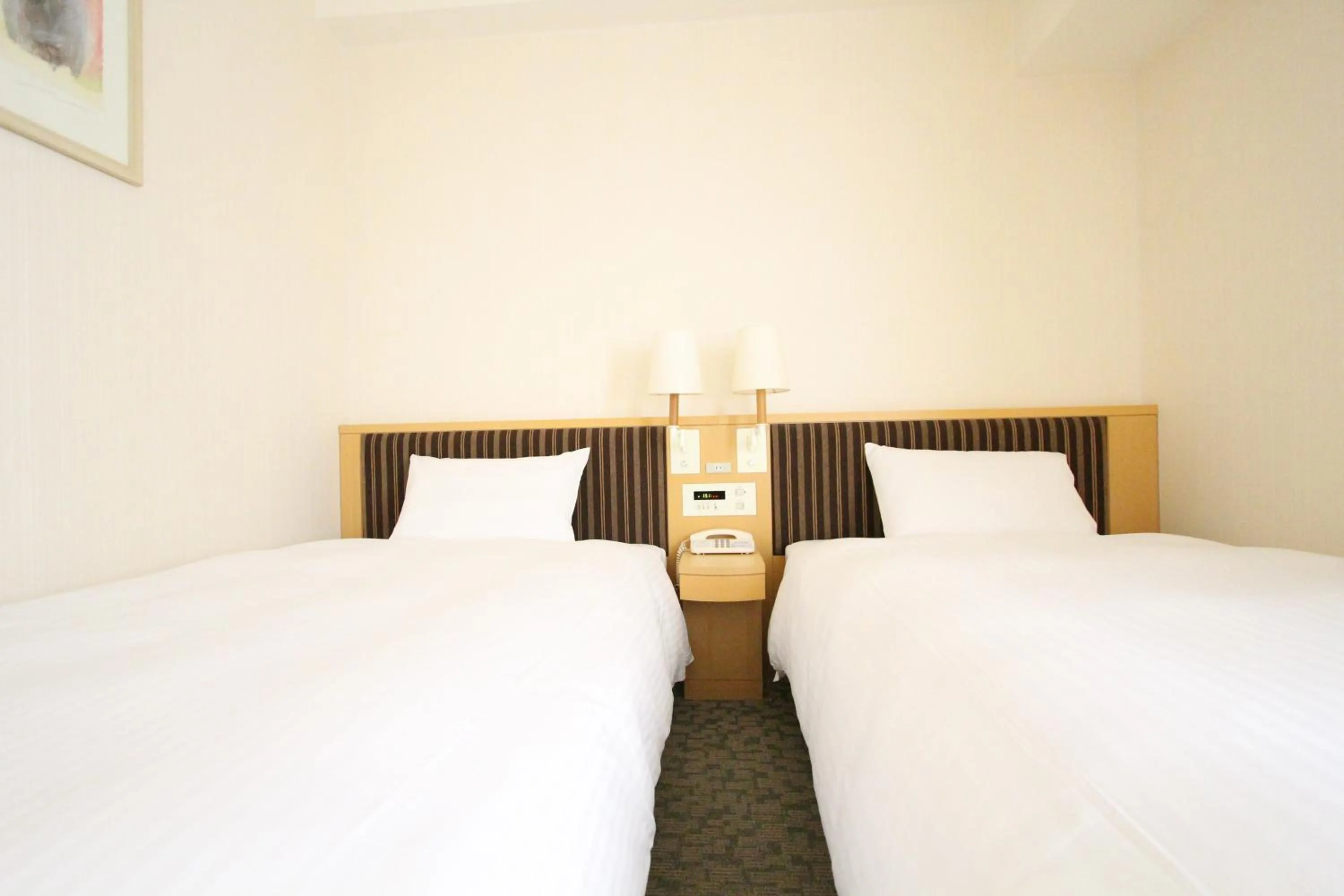 Photo of the whole room, Bed in KOKO HOTEL Sendai Station South
