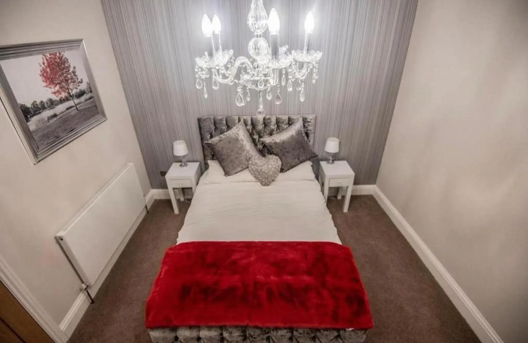 Bedroom, Bed in The George Wright Boutique Hotel, Bar & Restaurant Bedroom, Bed in The George Wright Boutique Hotel, Bar & Restaurant