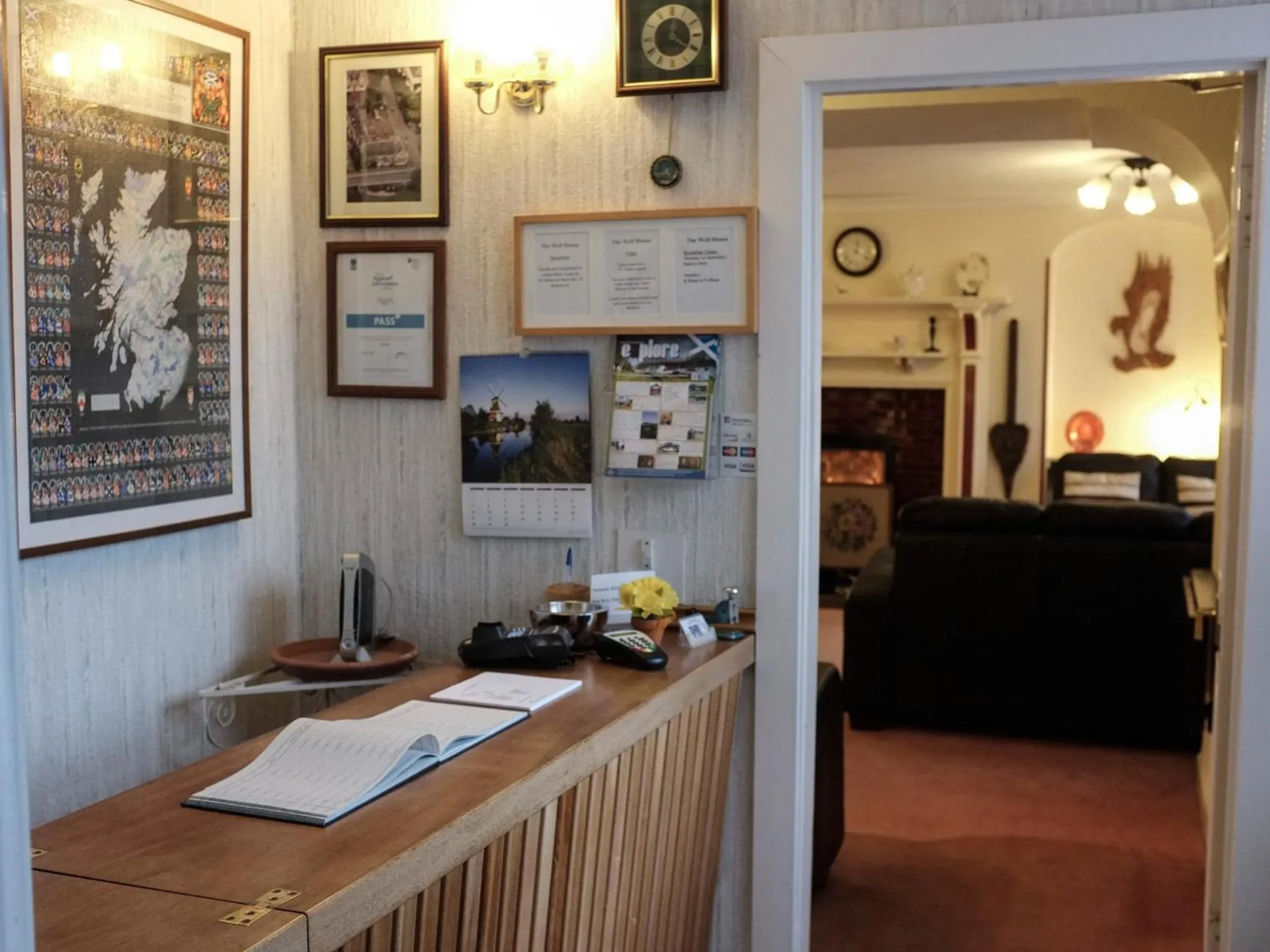 Lobby or reception in The Well House