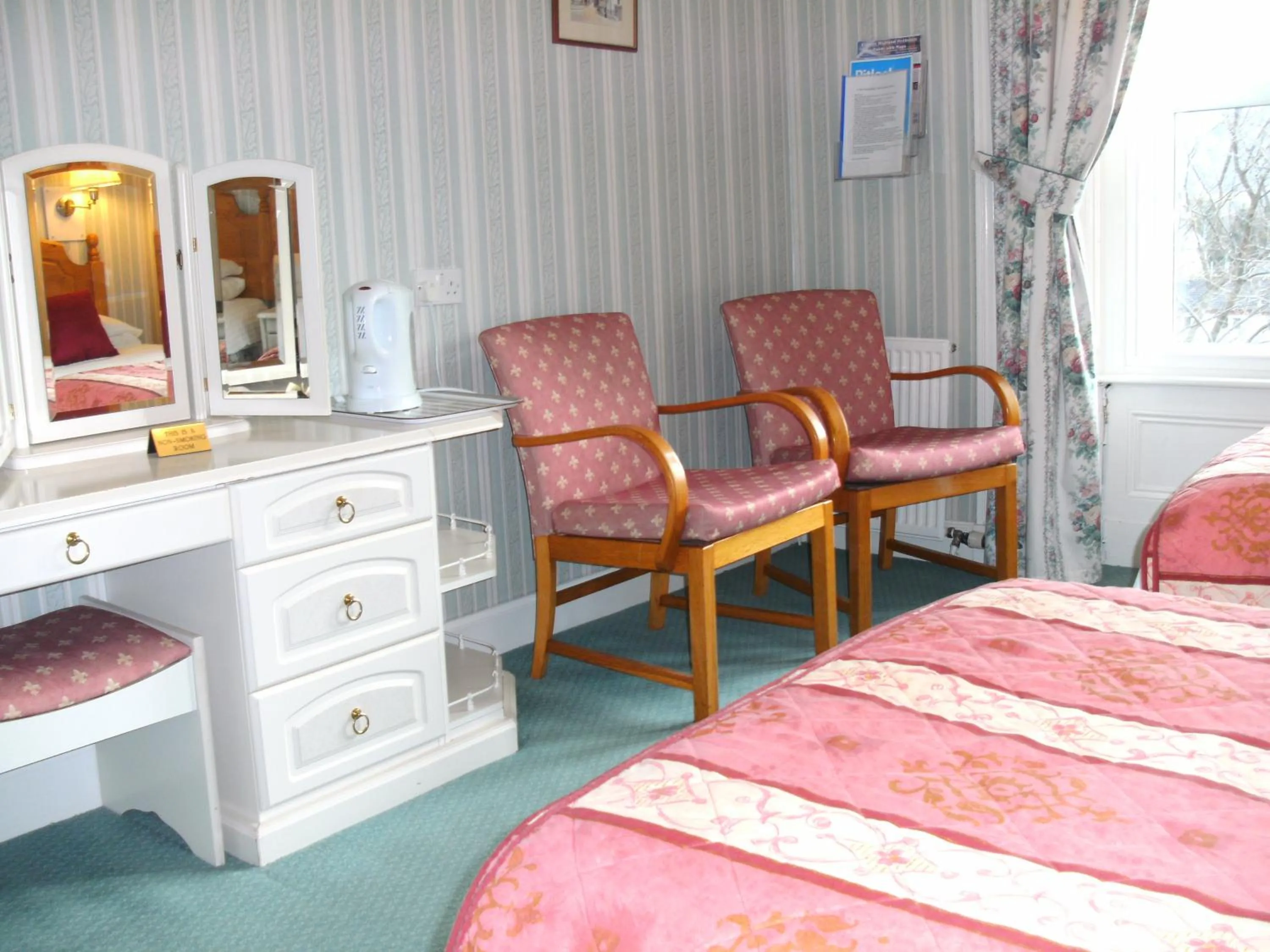 Seating area in The Well House