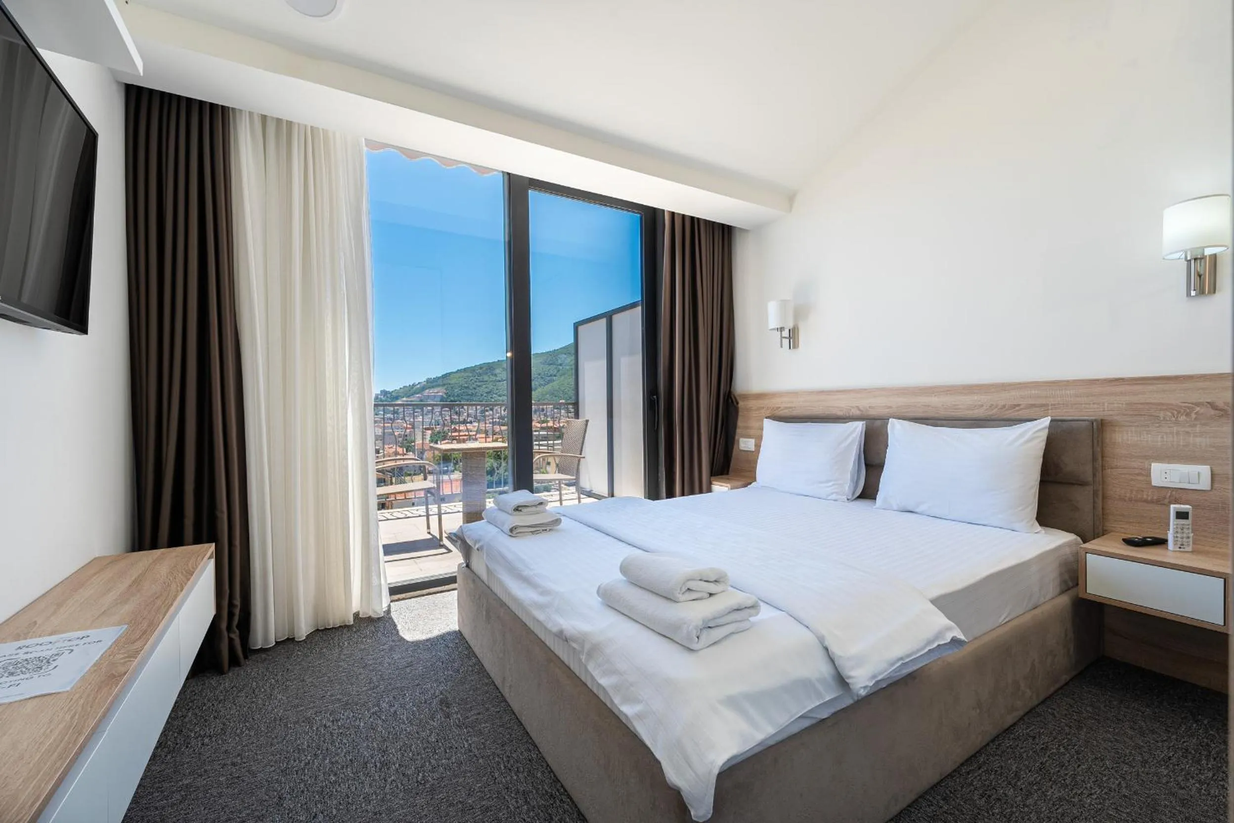 Bedroom, Bed in Rooftop Apartments & Rooms