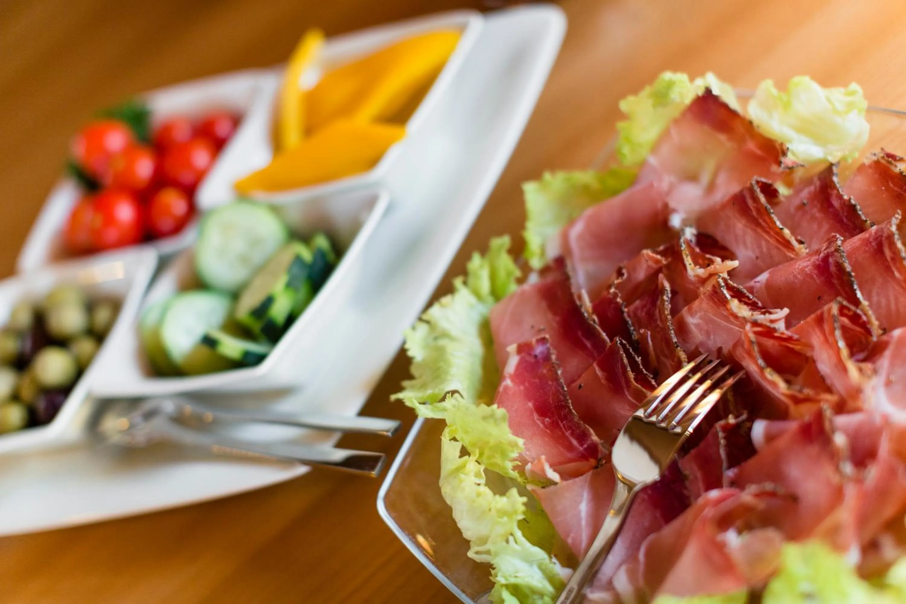 Food in Garni Hotel Am Meilenstein