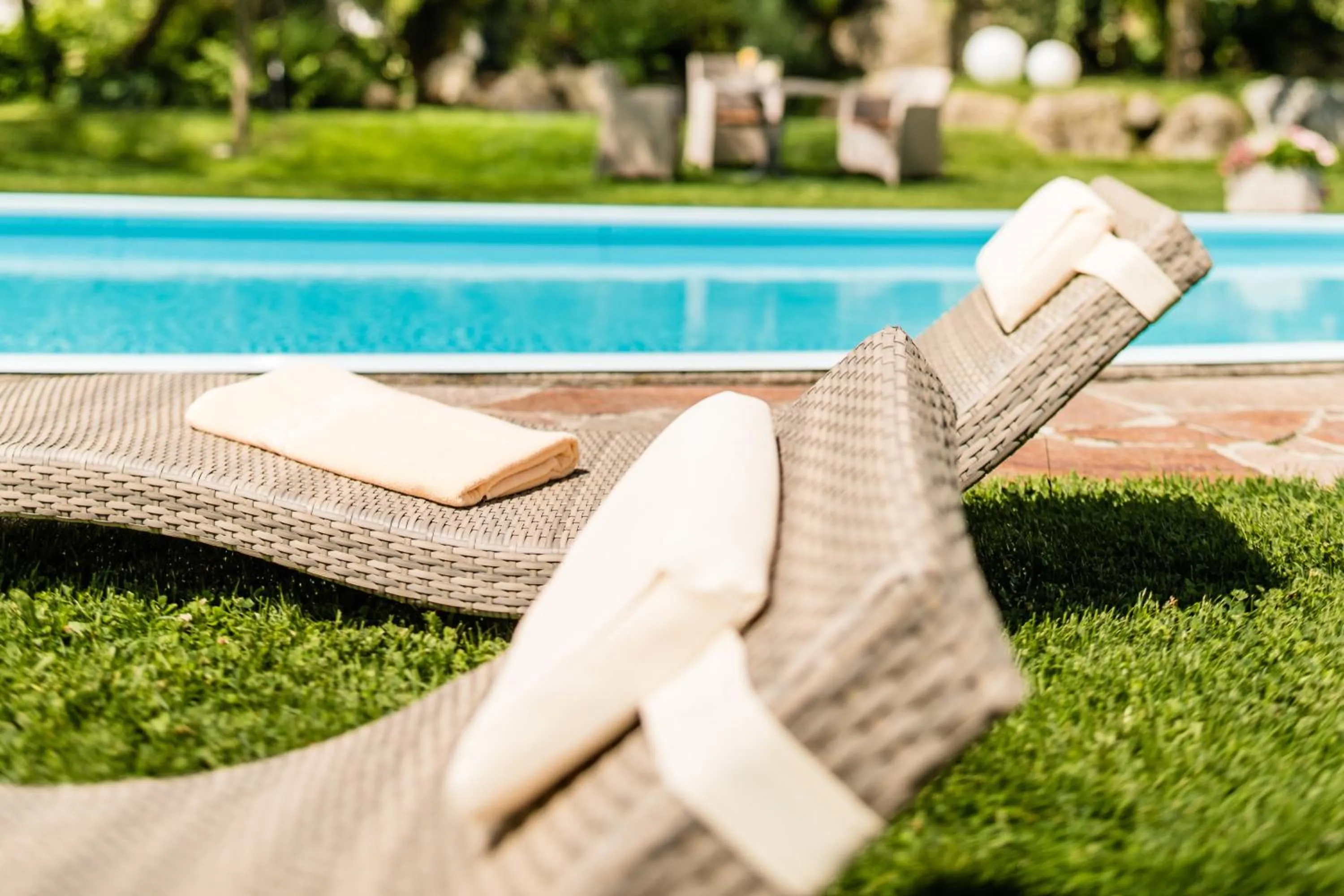 Garden in Garni Hotel Am Meilenstein