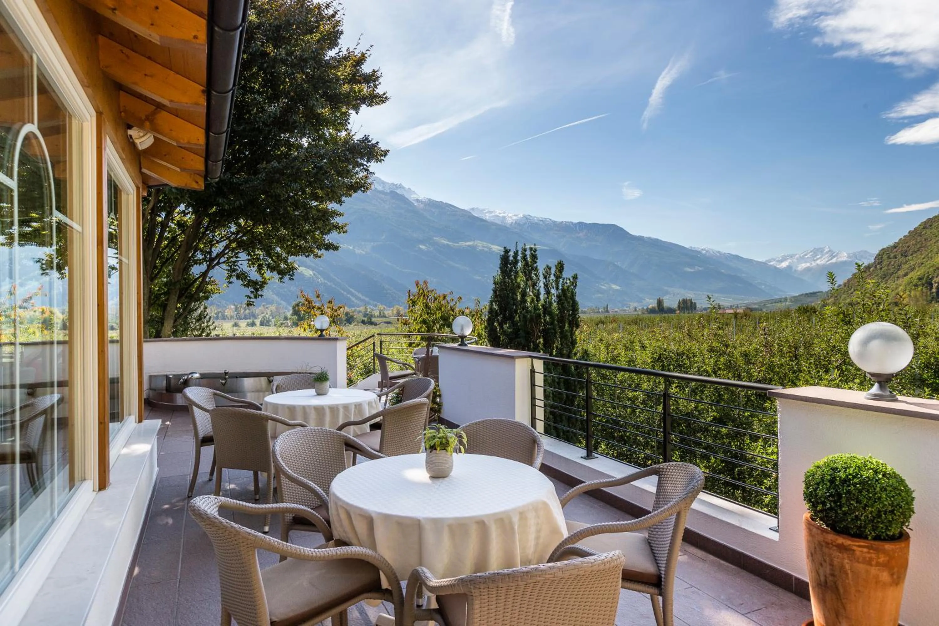 View (from property/room) in Garni Hotel Am Meilenstein