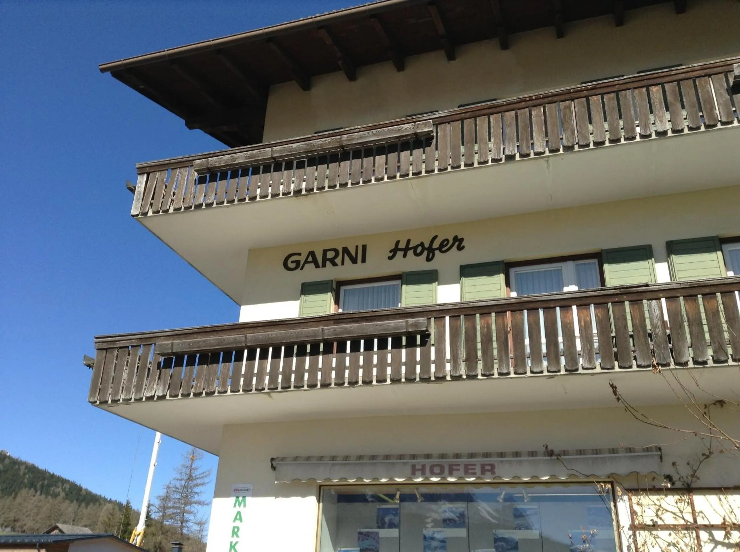 View (from property/room) in Garni Hofer