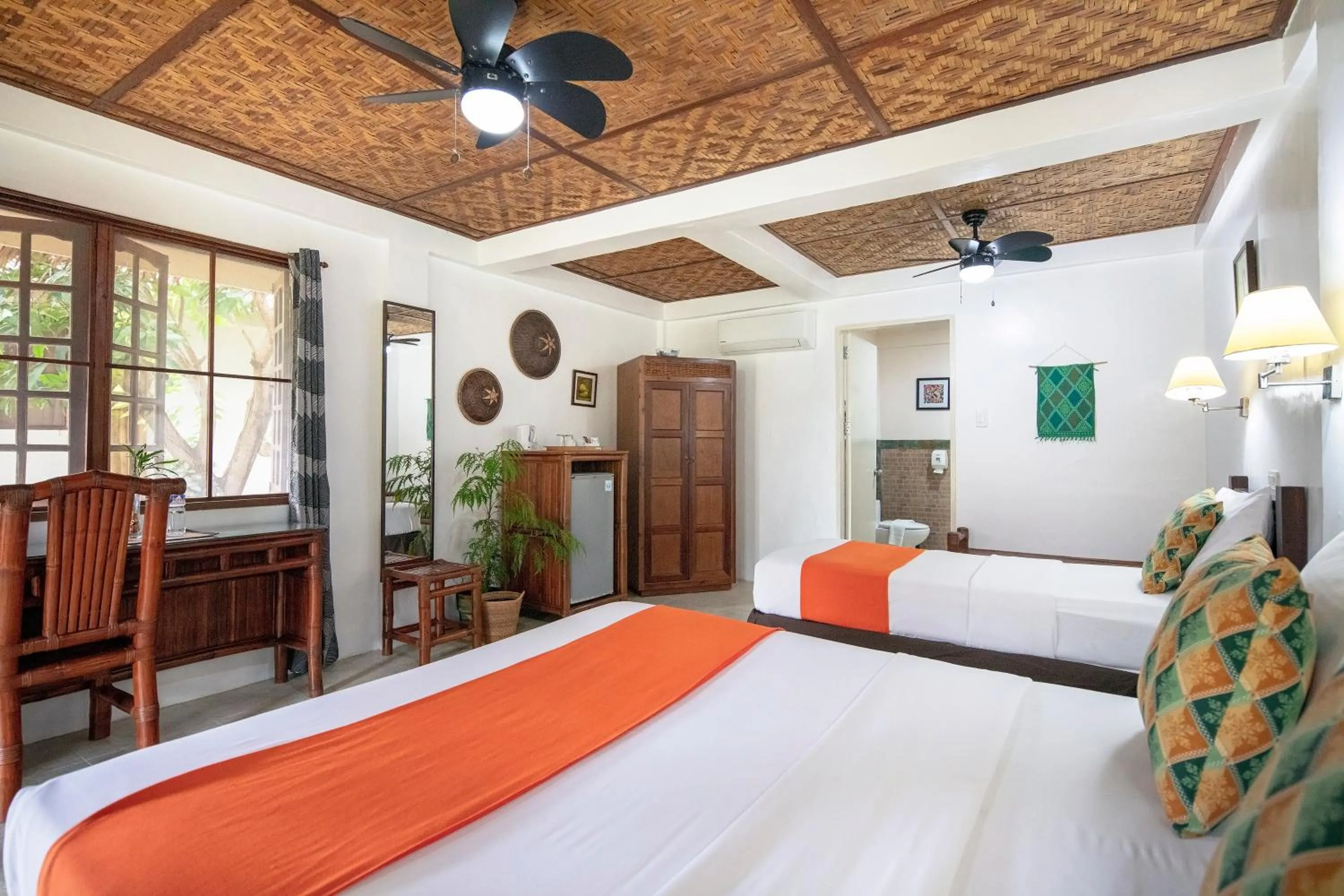 Bed in Oasis Resort