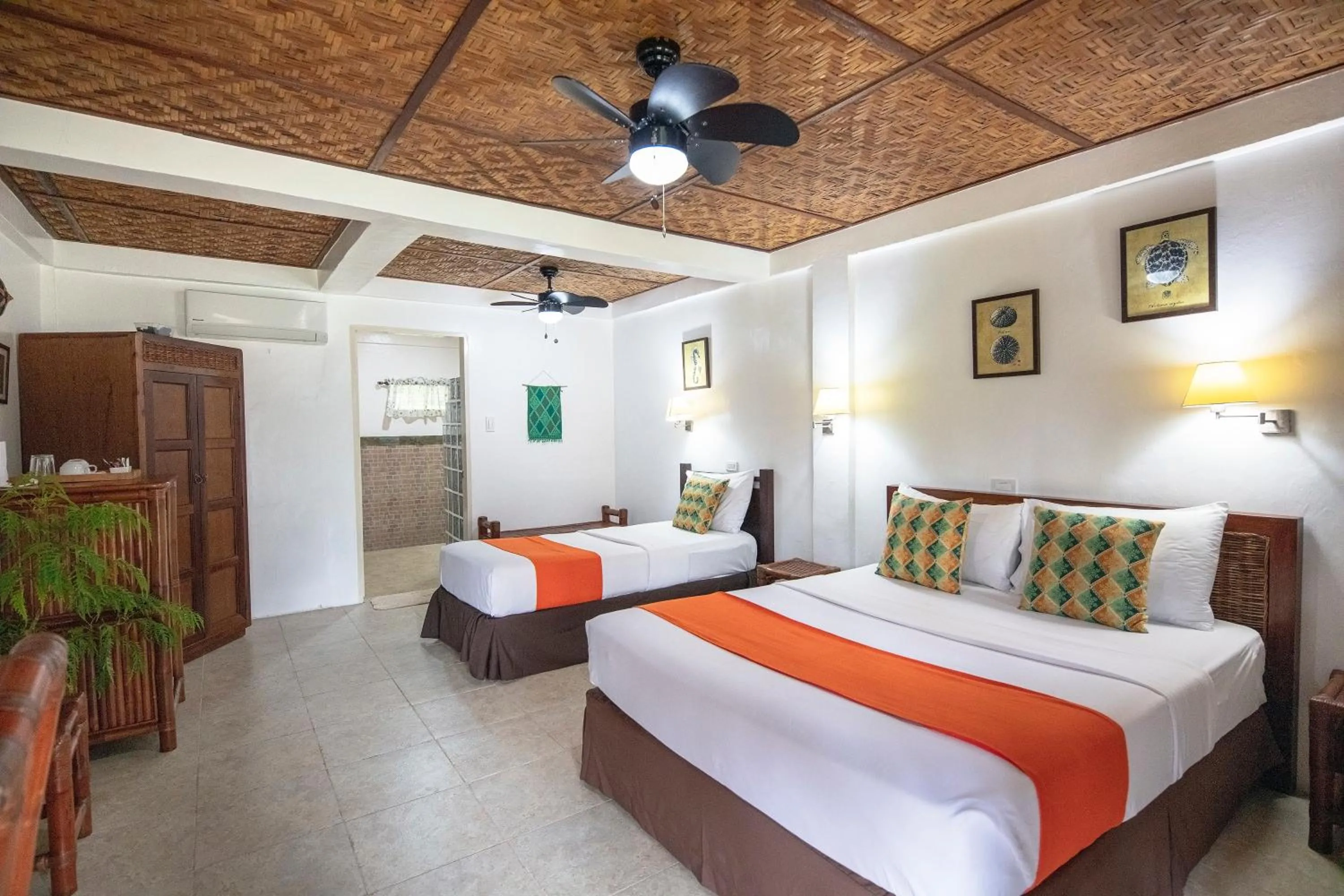 Bed in Oasis Resort