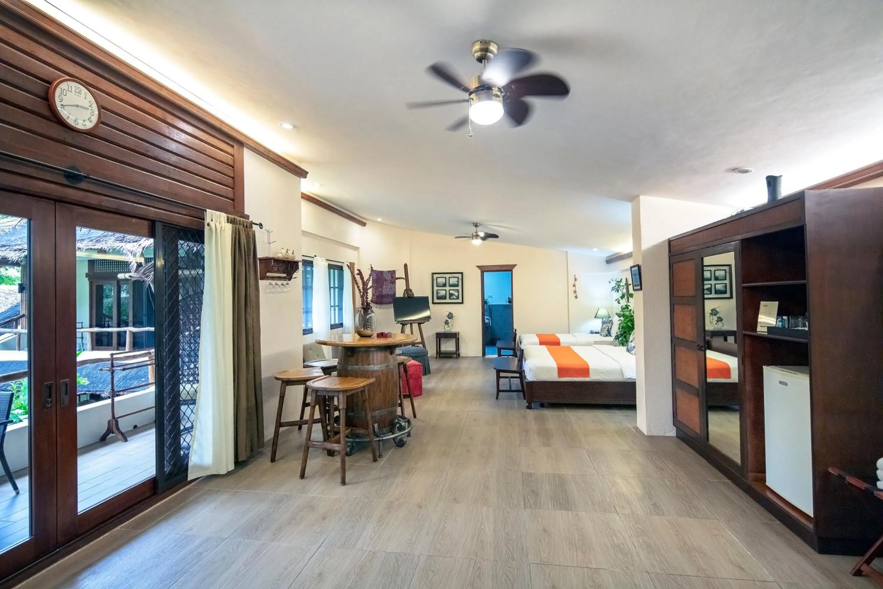 Living room in Oasis Resort