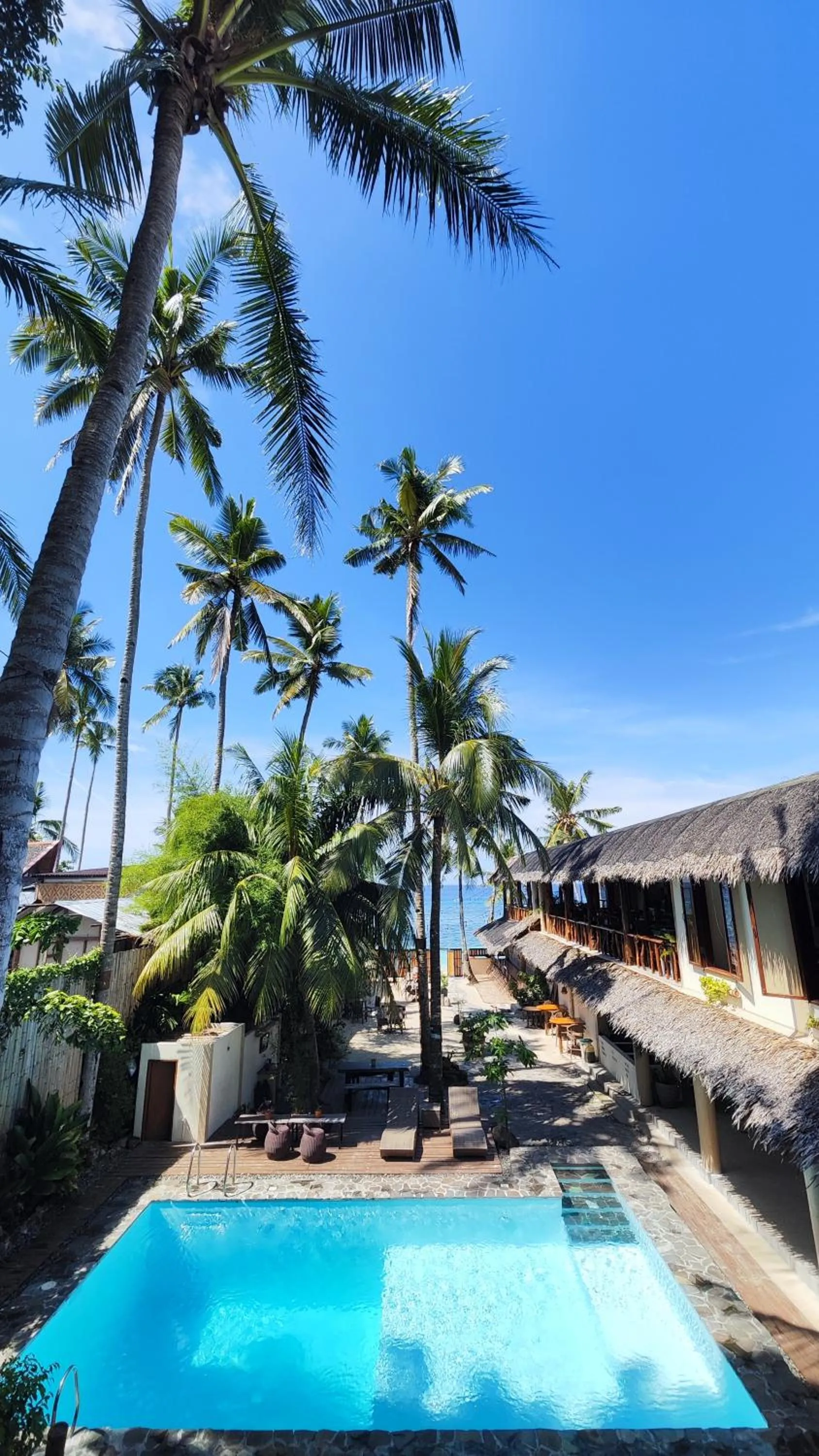 Pool view in Oasis Resort