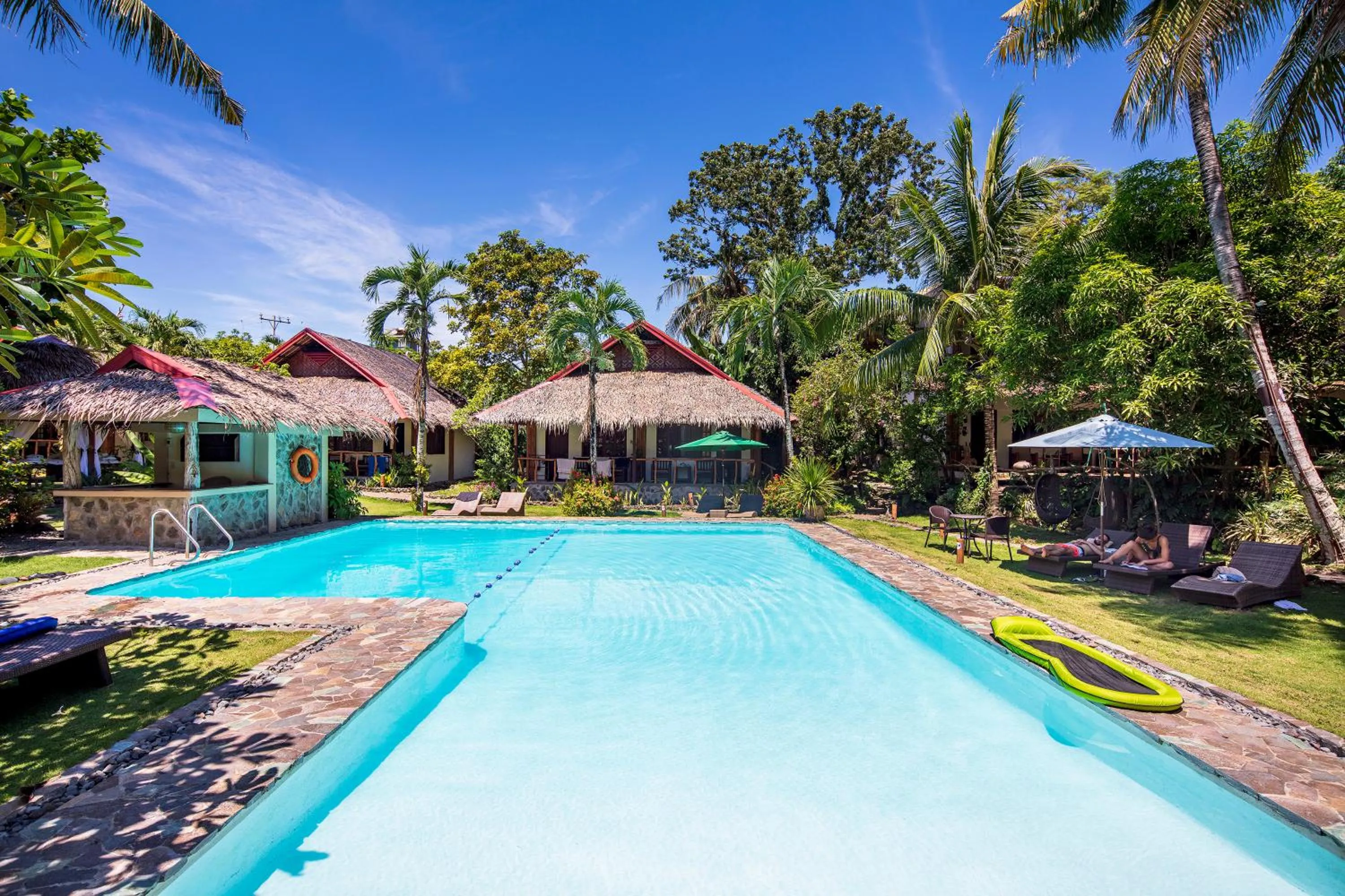 Pool view in Oasis Resort
