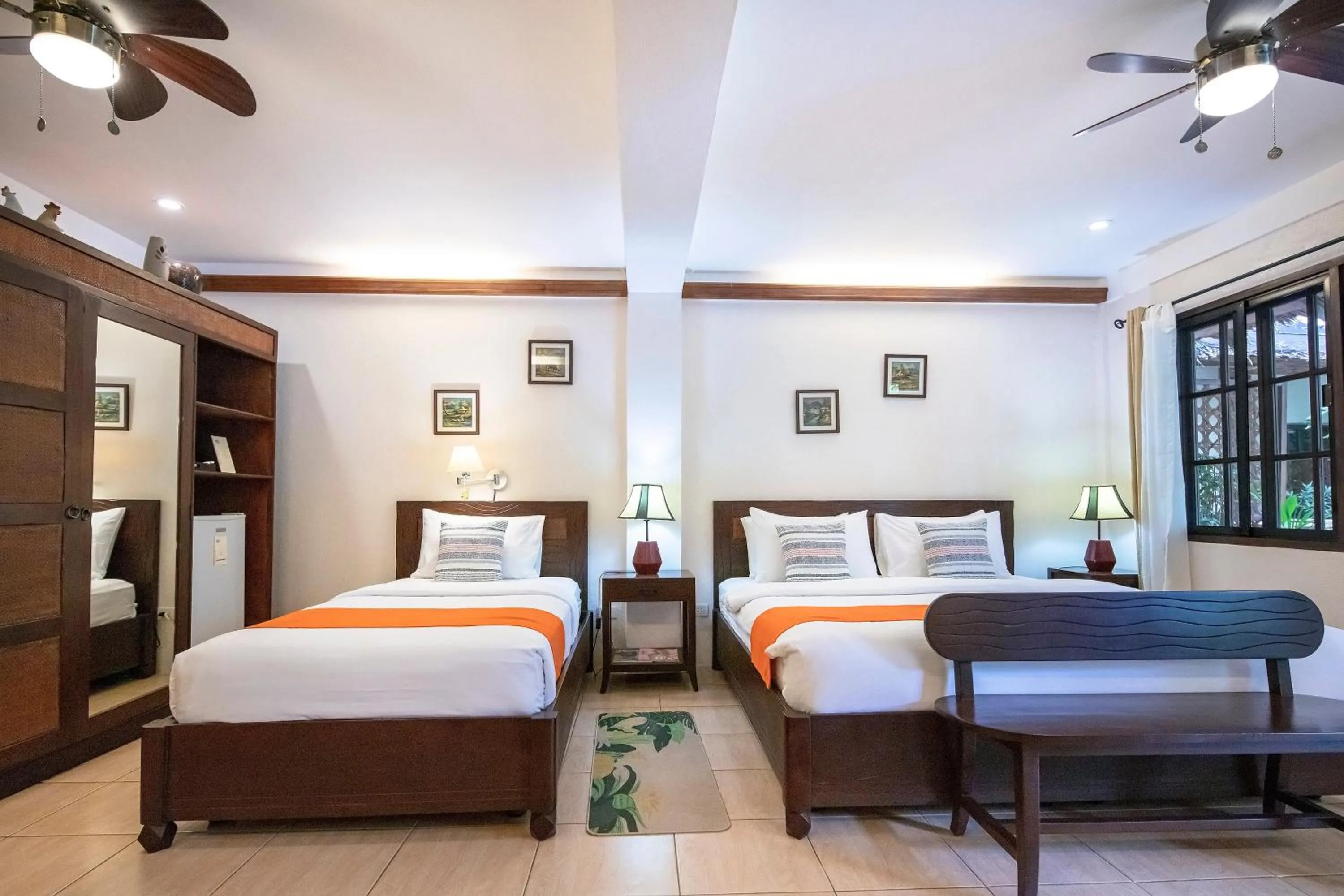 Bed in Oasis Resort