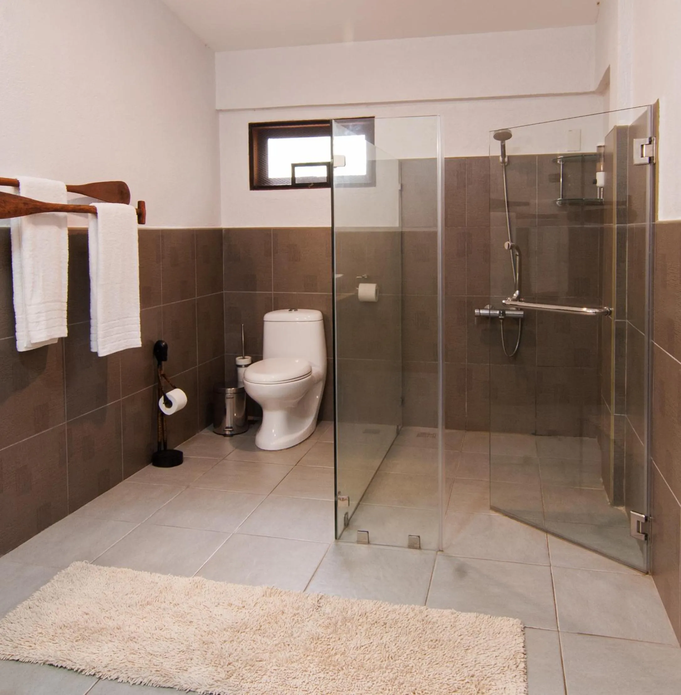 Shower in Oasis Resort