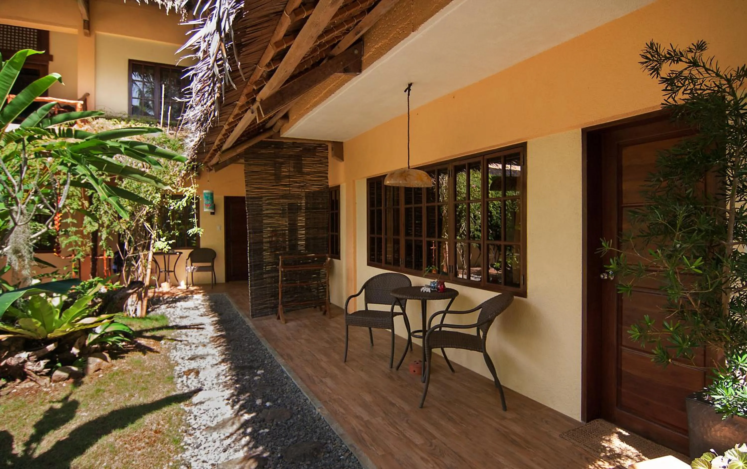 Patio in Oasis Resort