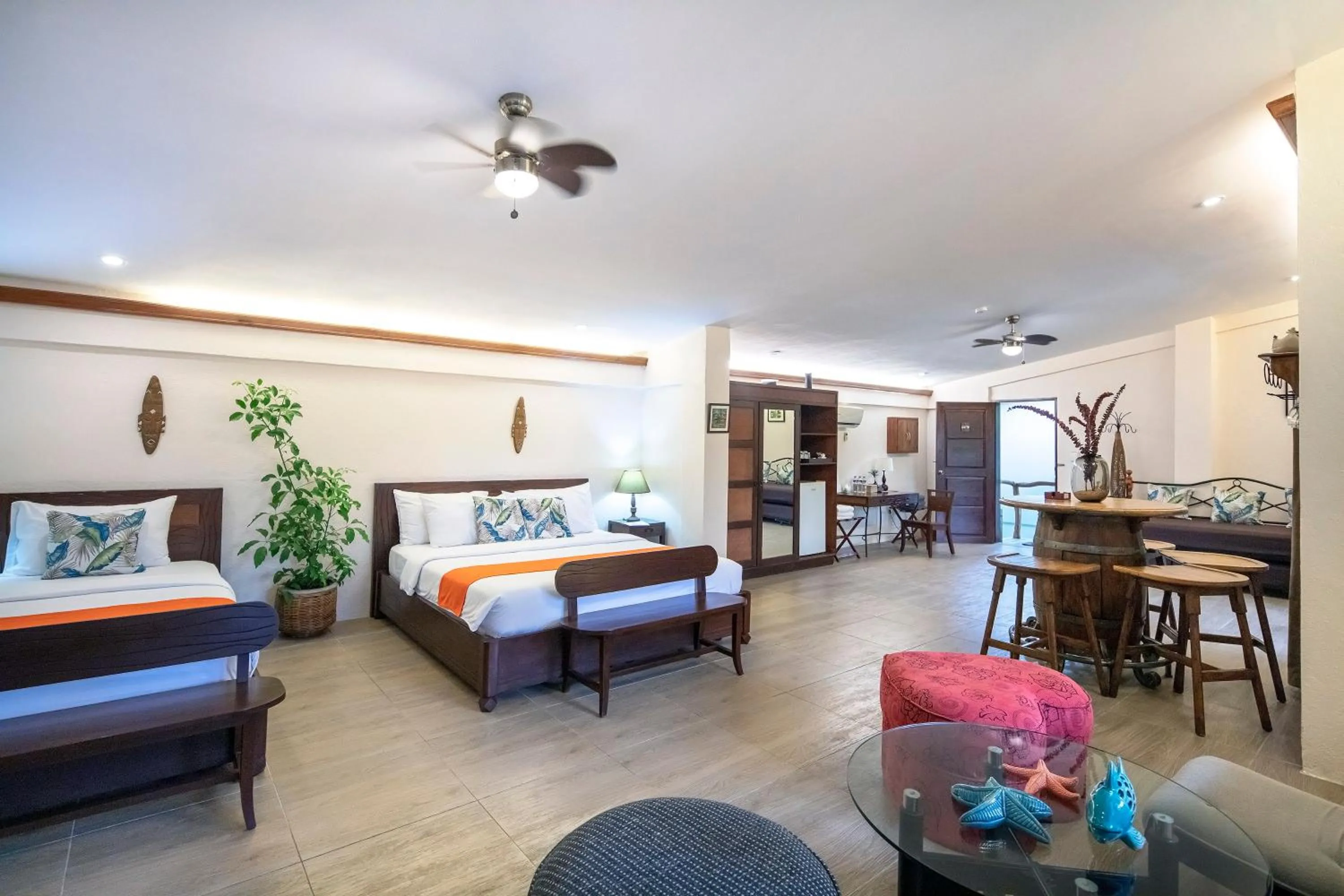 Bed in Oasis Resort