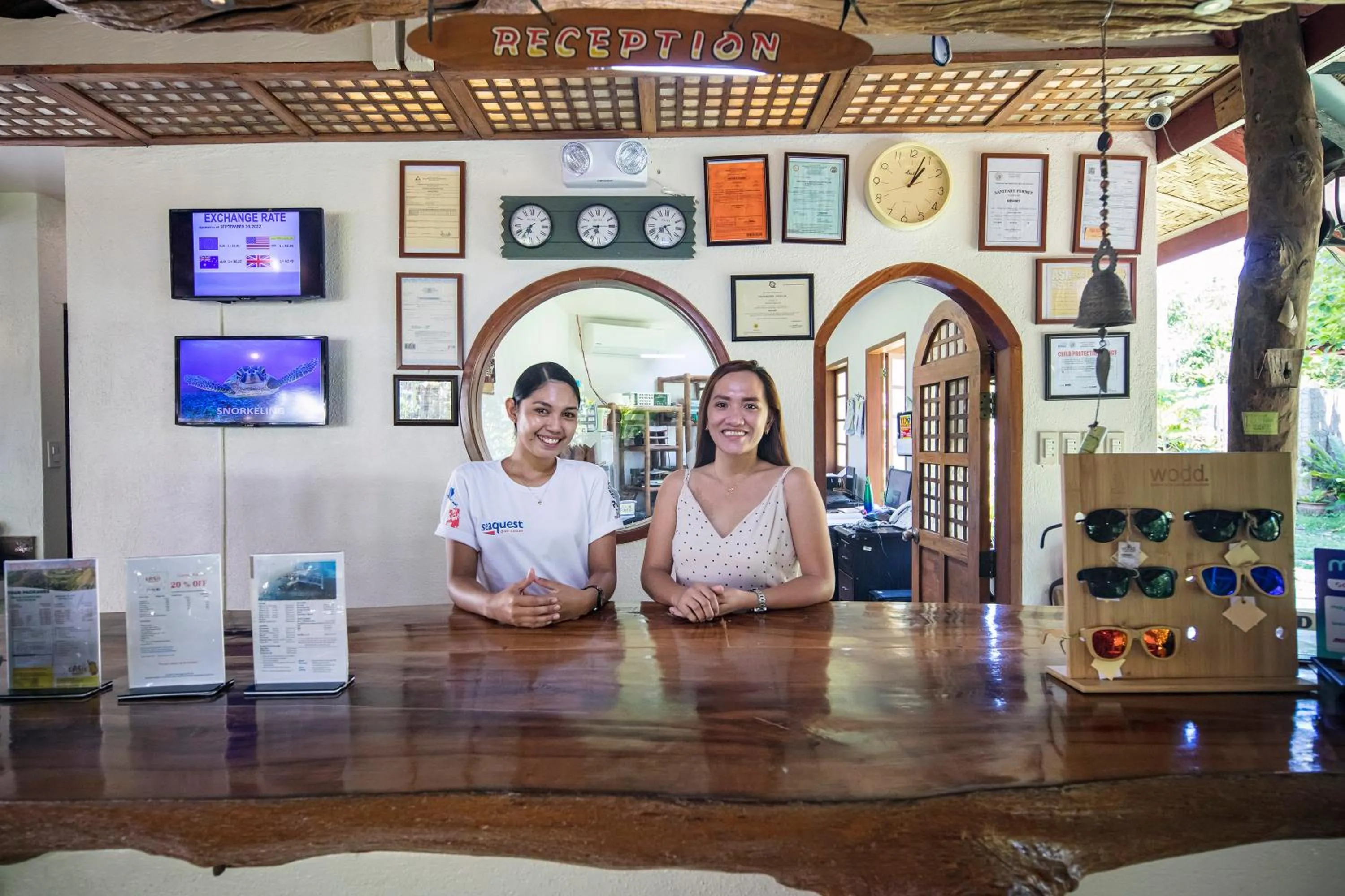 Lobby or reception in Oasis Resort