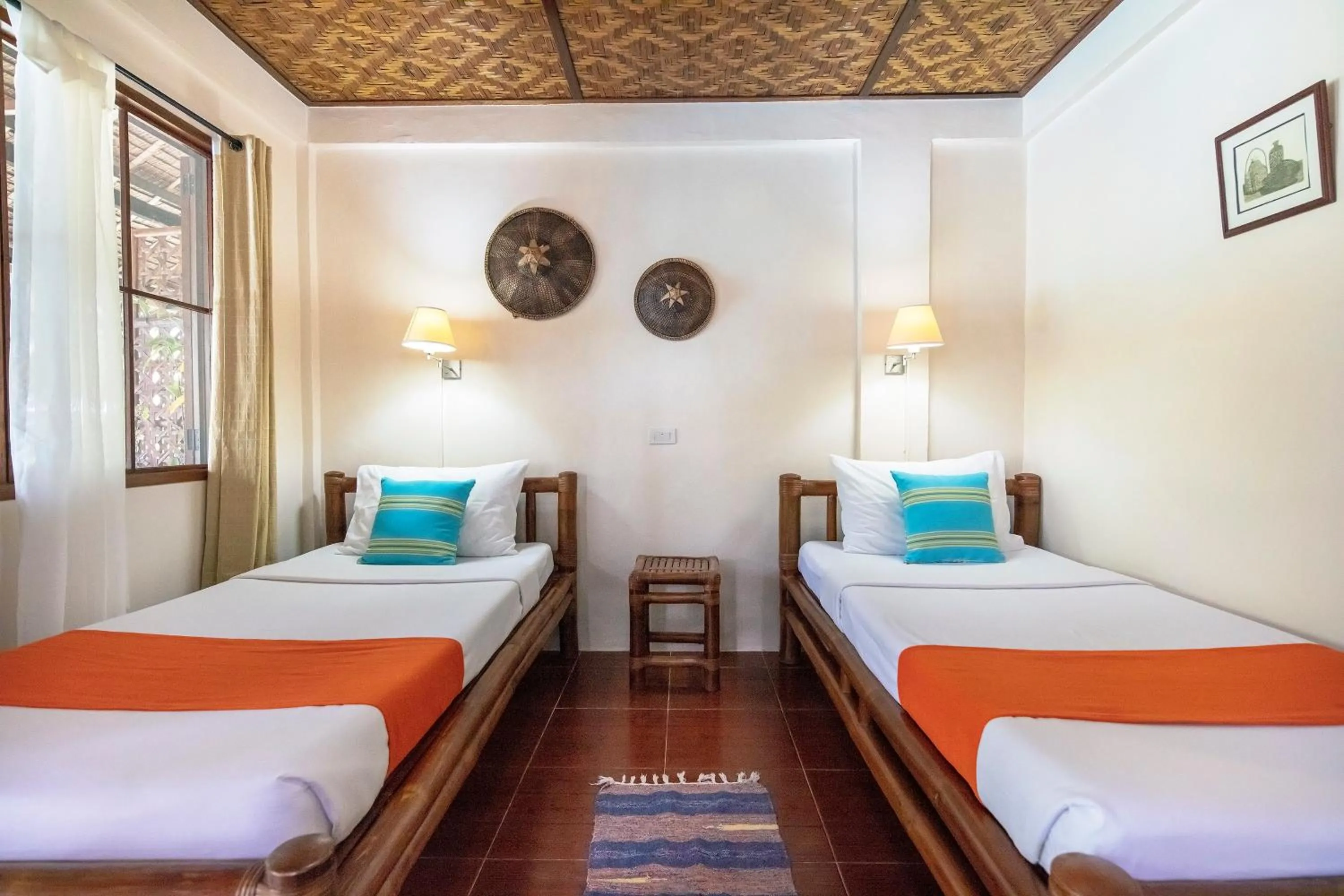 Bed in Oasis Resort