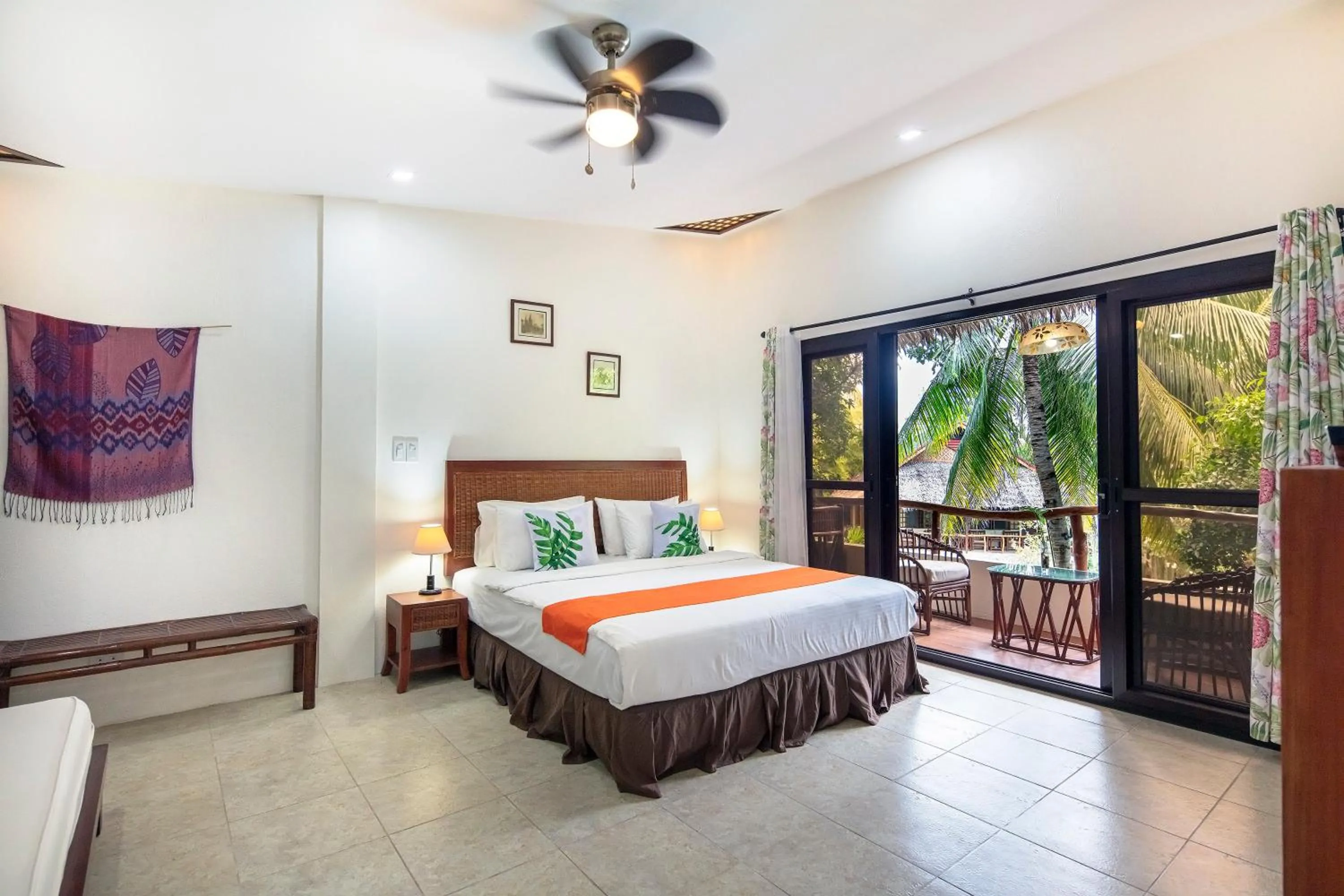 Bed in Oasis Resort