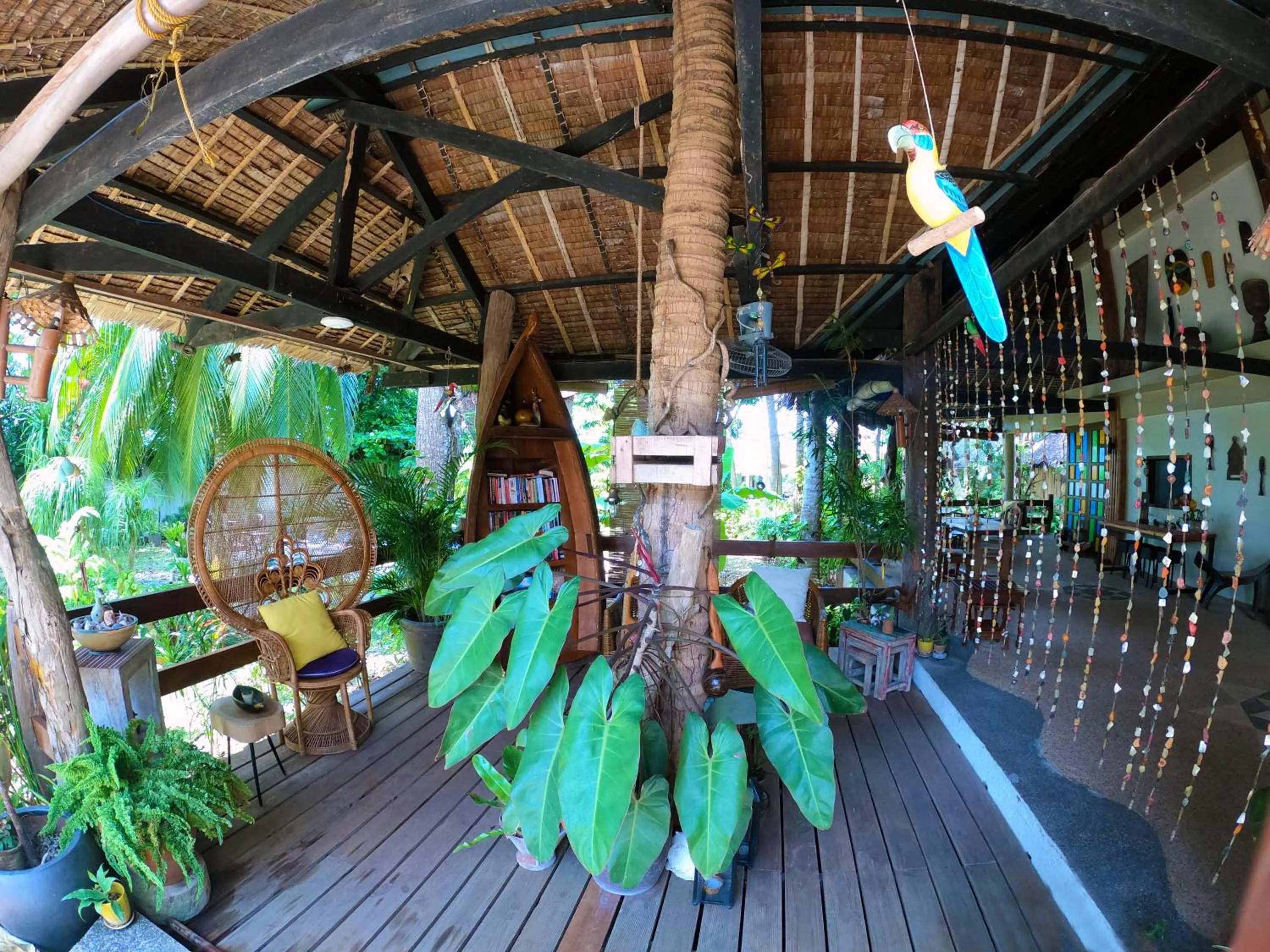 Patio in Oasis Resort