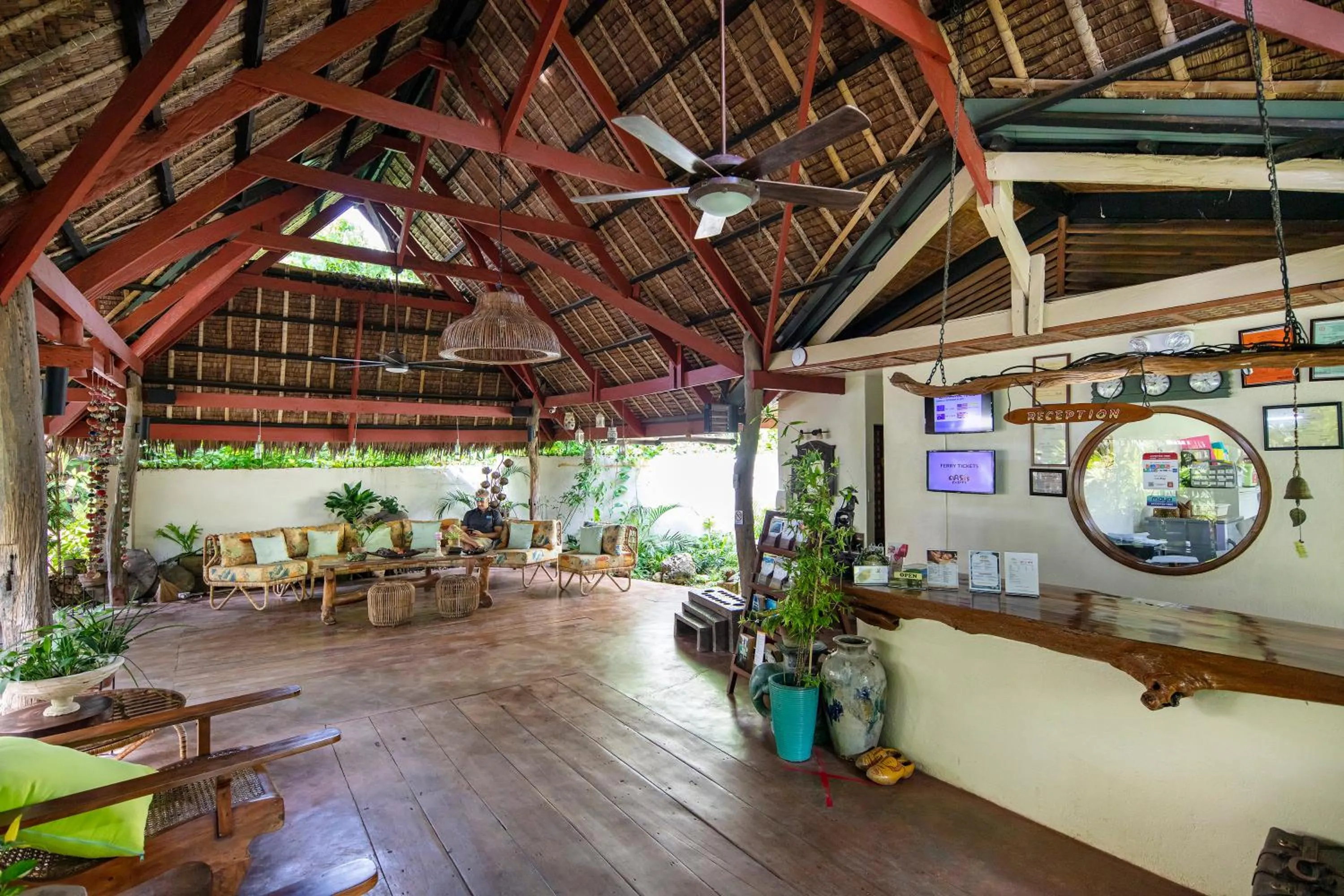 Lobby or reception in Oasis Resort