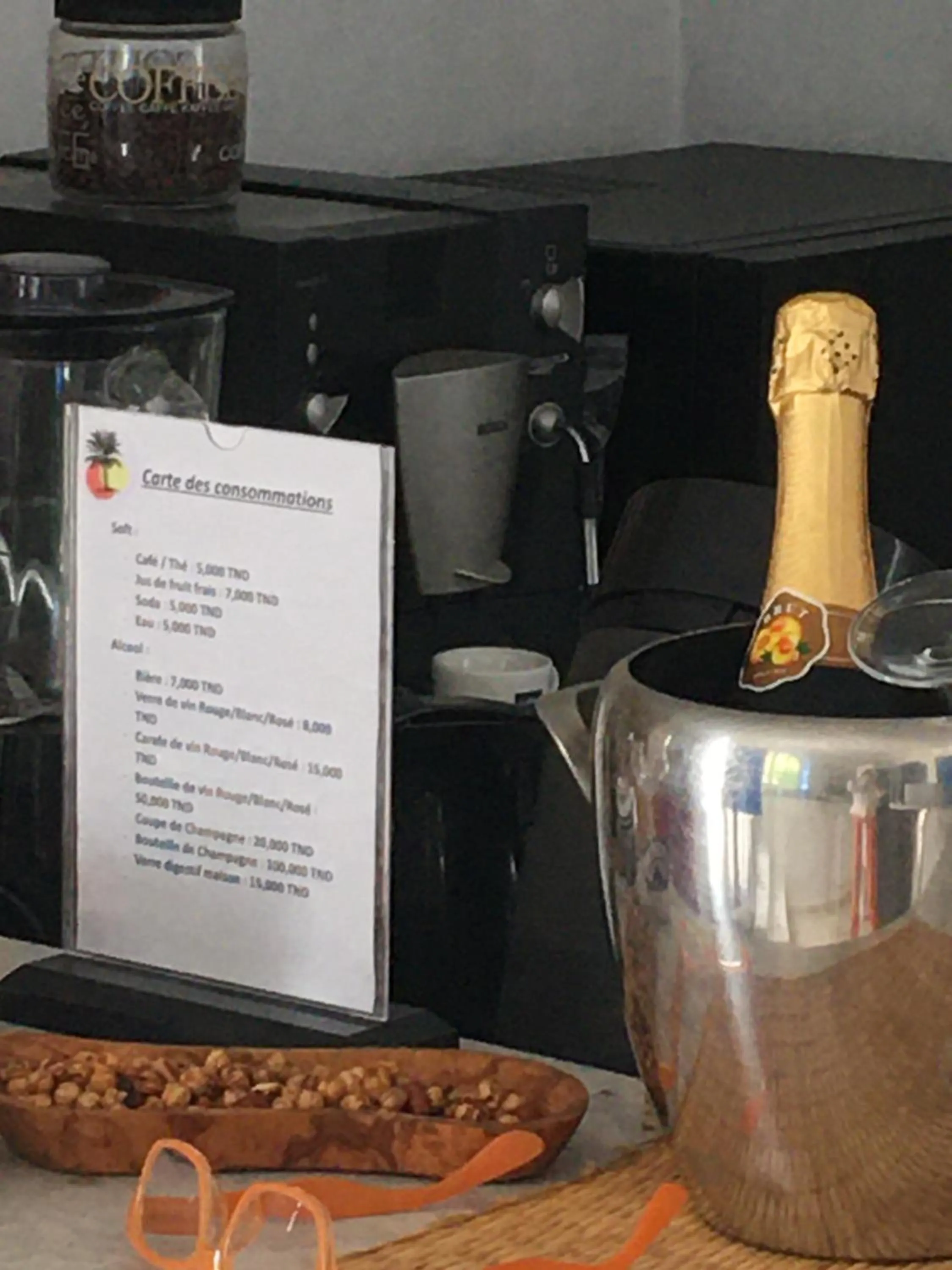 Lounge or bar in Tamalou Djerba