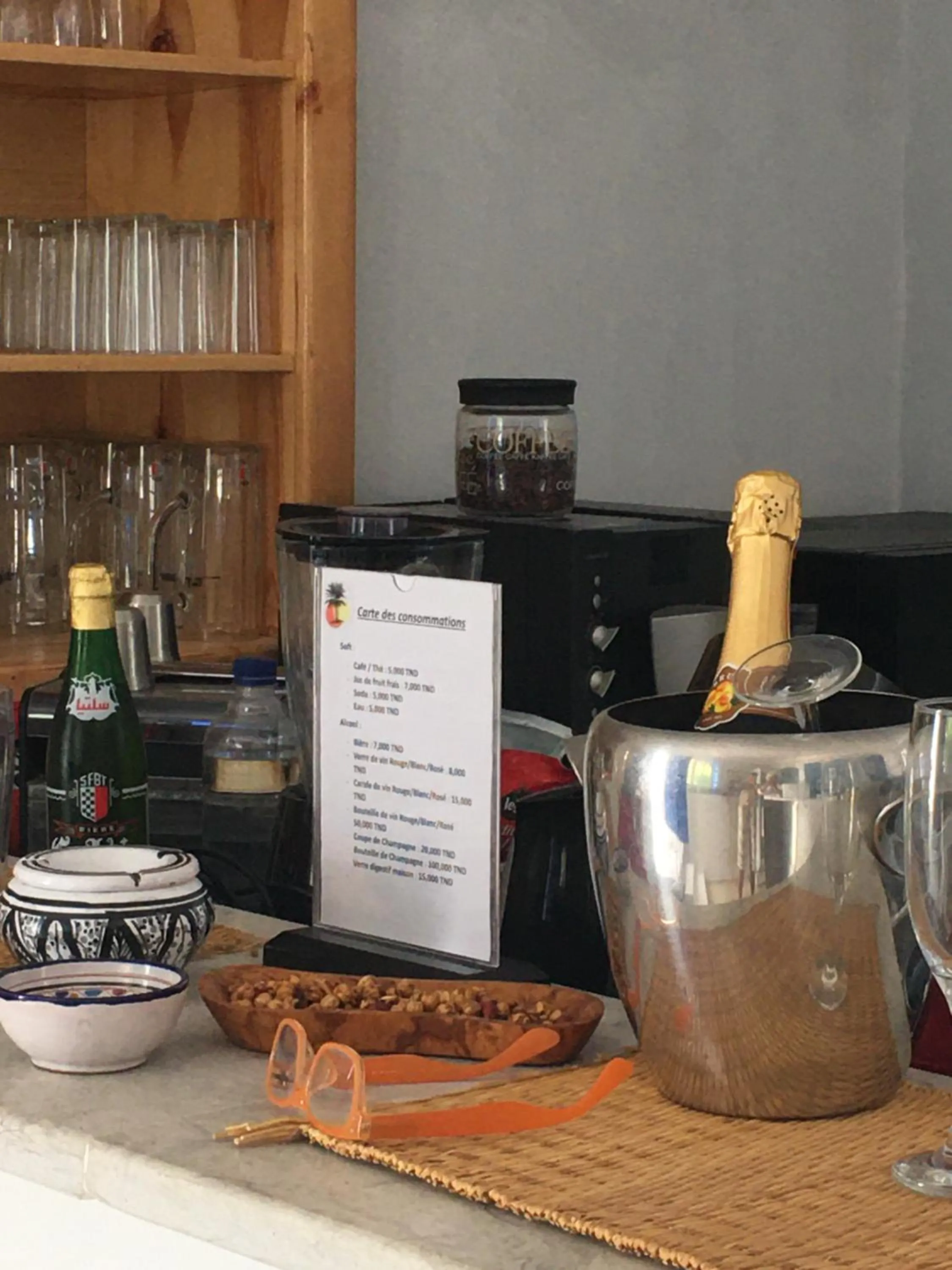 Lounge or bar in Tamalou Djerba