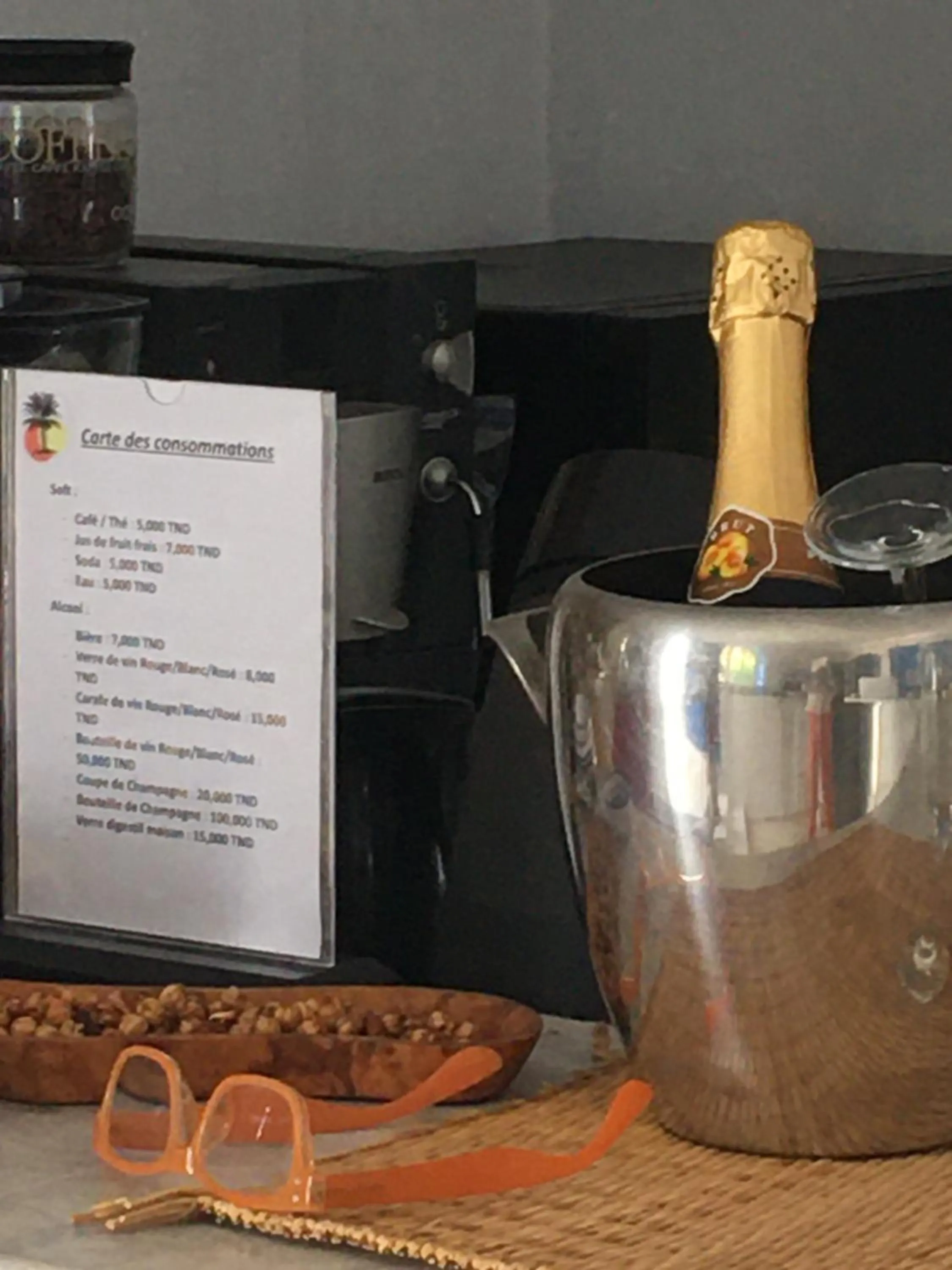 Lounge or bar in Tamalou Djerba