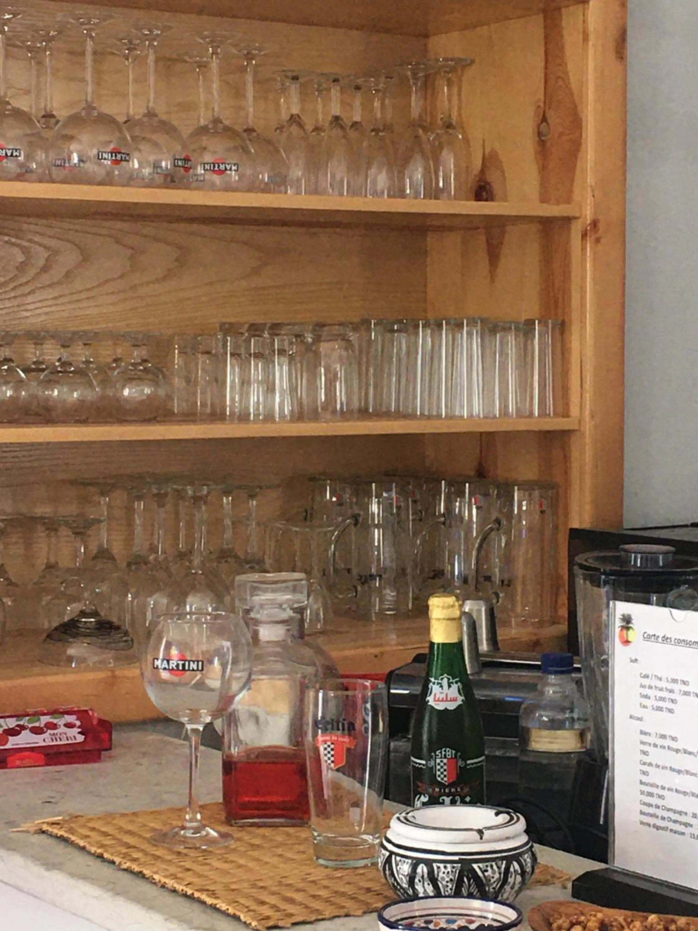 Lounge or bar in Tamalou Djerba