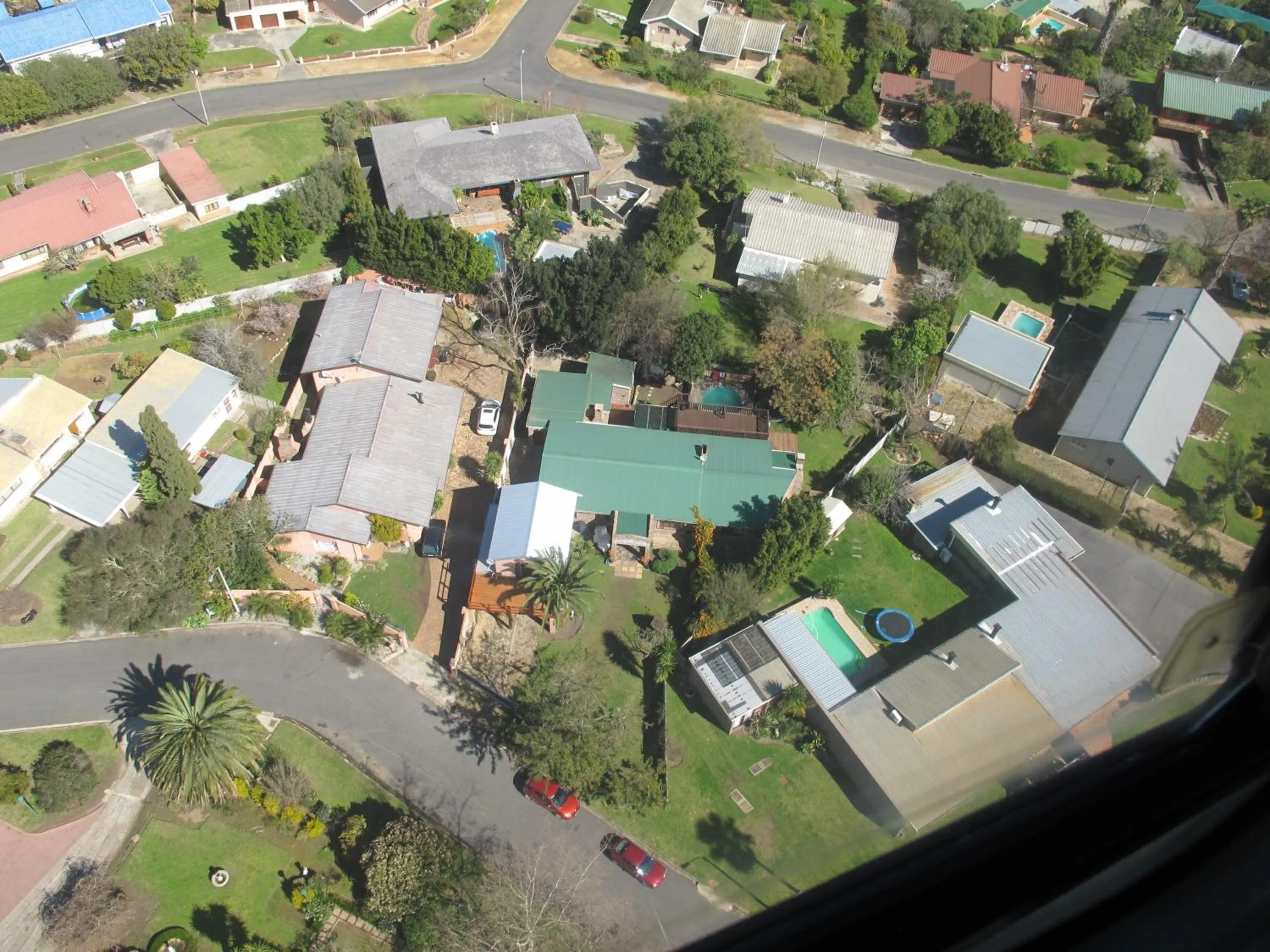Bird's eye view in Little Lotta Cottage