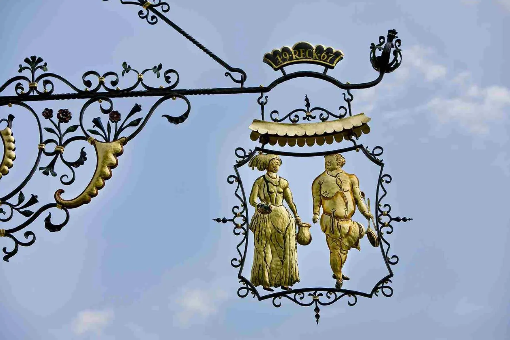 Property logo or sign in Reck's Hotel-Restaurant