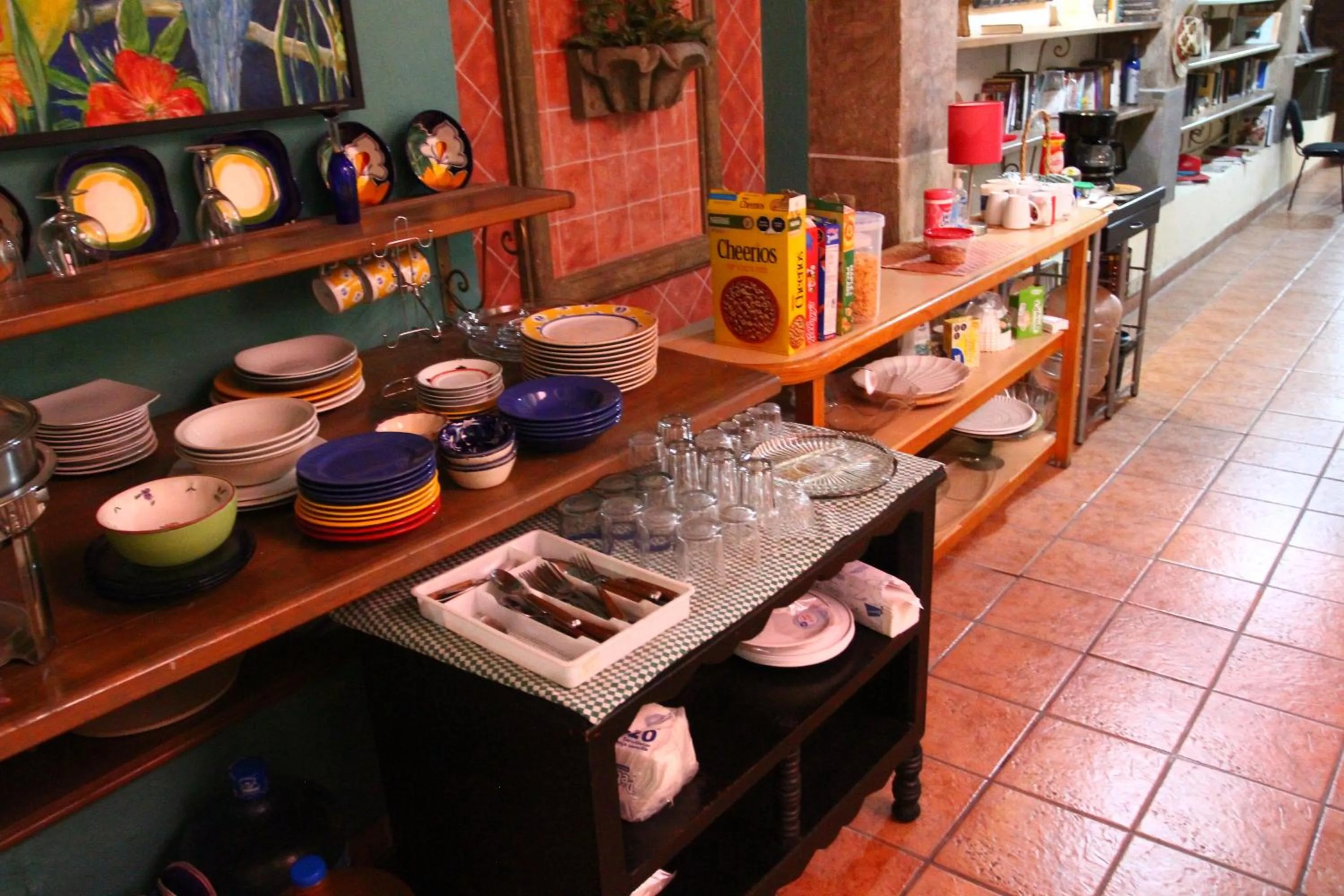 Kitchen or kitchenette in Casita Montana Hotel