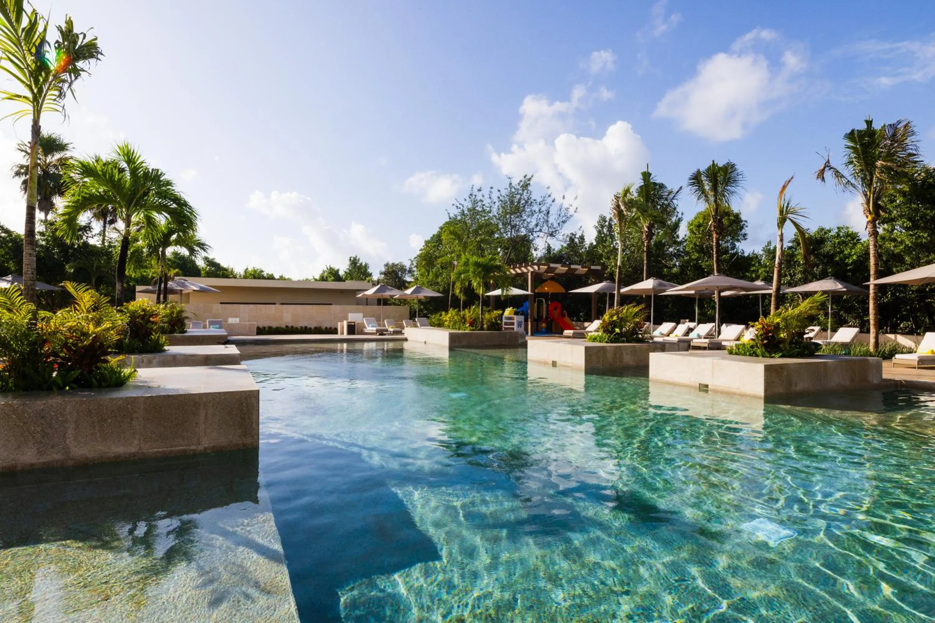 Pool view in Family Selection at Grand Palladium Kantenah Resort & Spa - All Inclusive