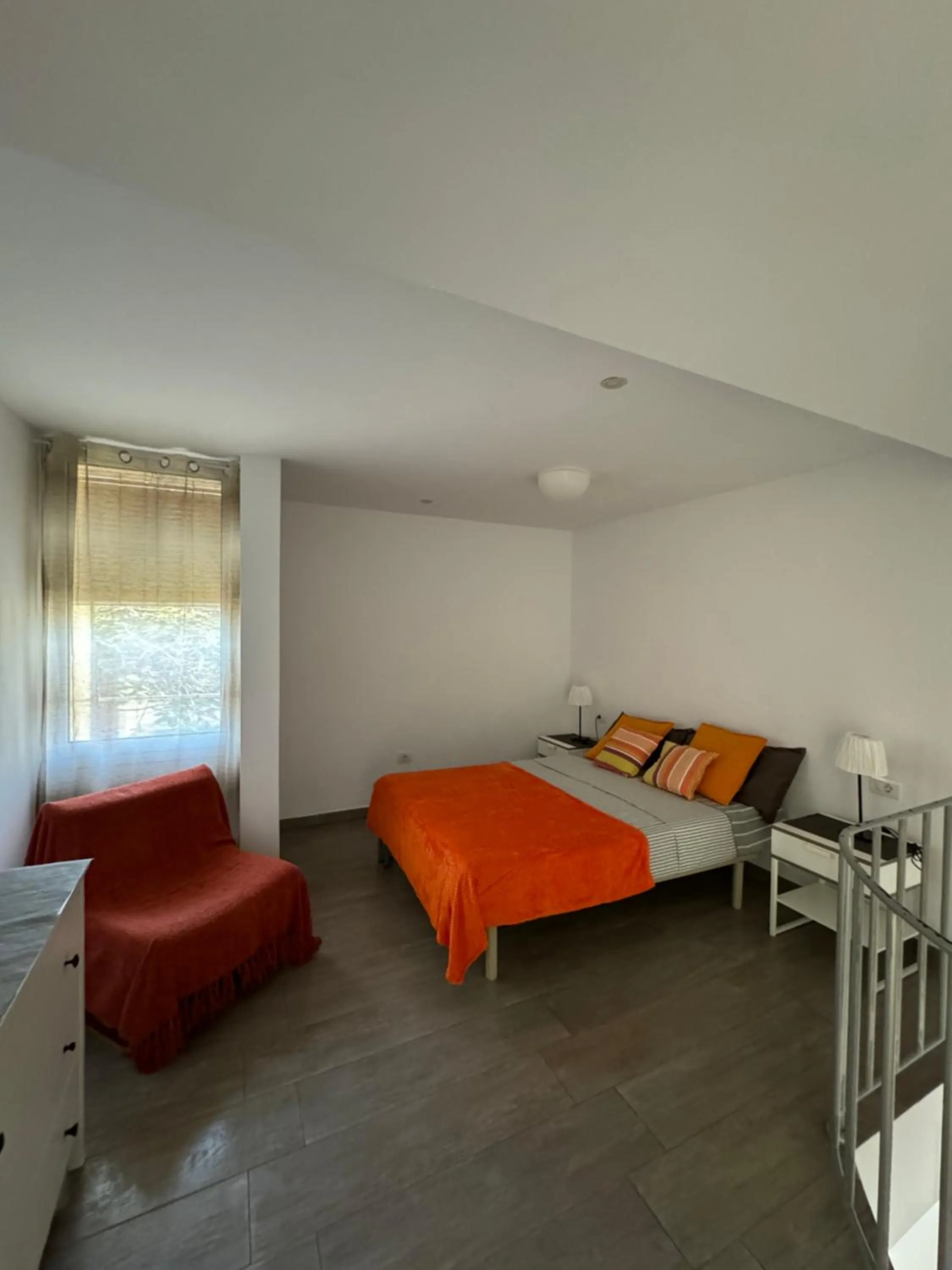 Bed in El Cortijo Bungallows