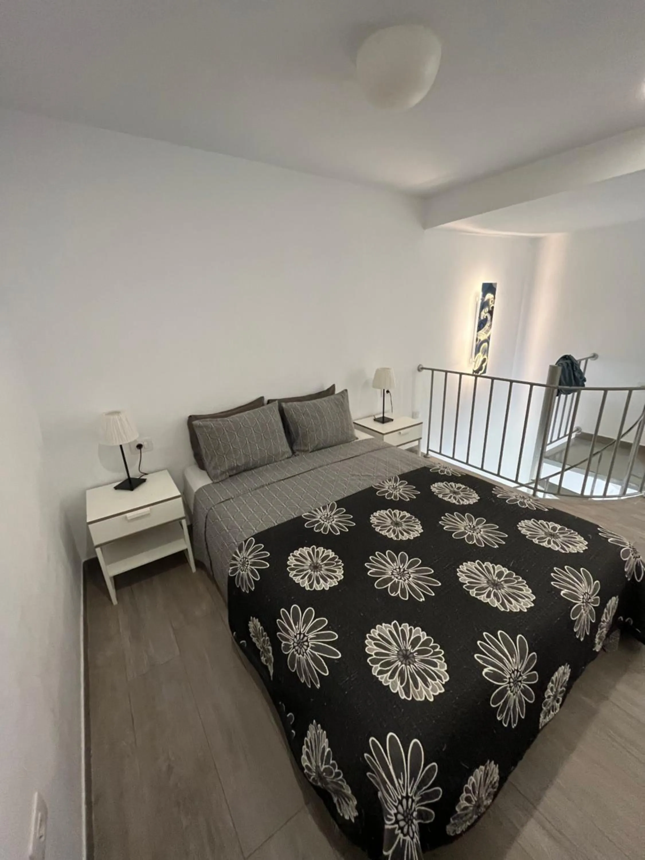 Bed in El Cortijo Bungallows