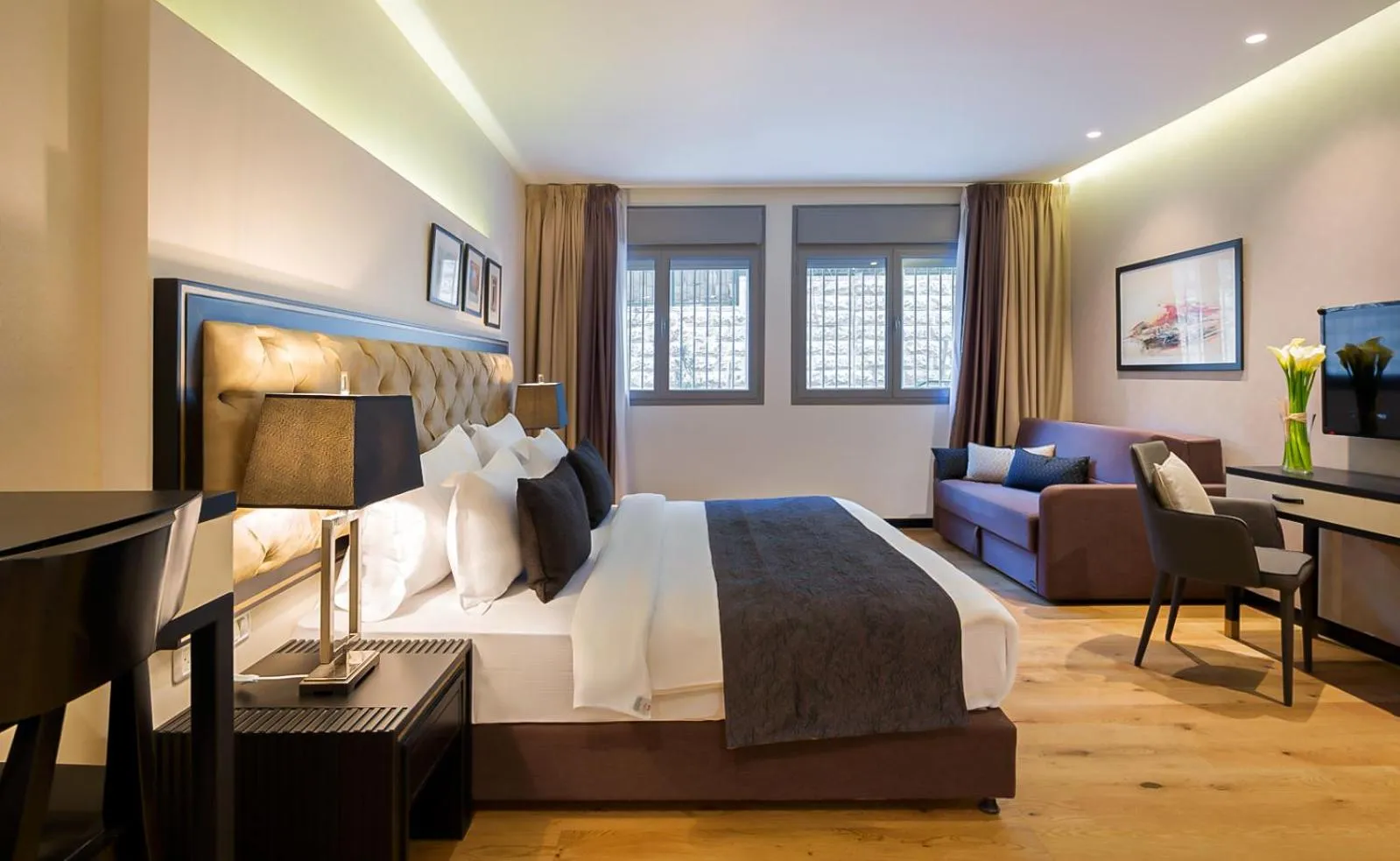 Photo of the whole room, Bed in Stay Kook Jerusalem