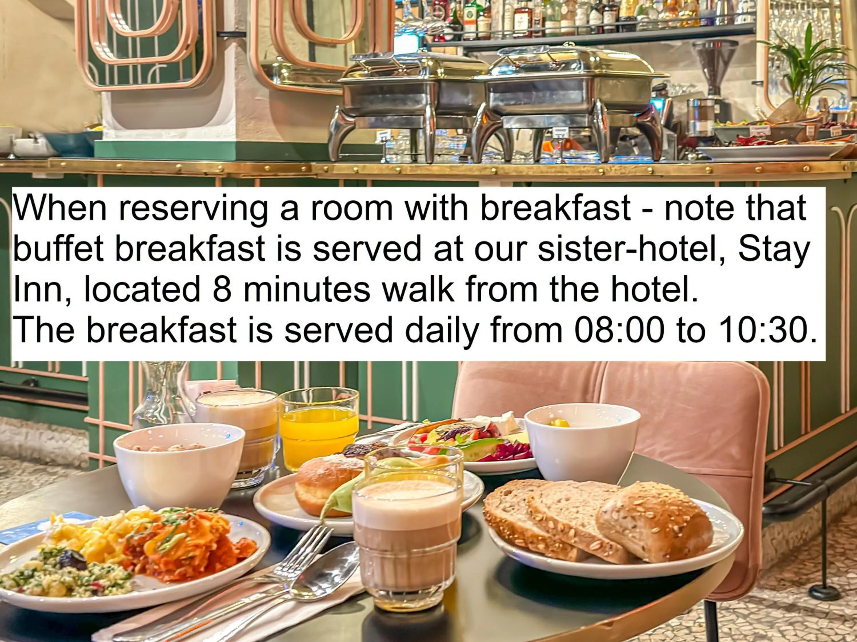 Breakfast in Stay Kook Jerusalem