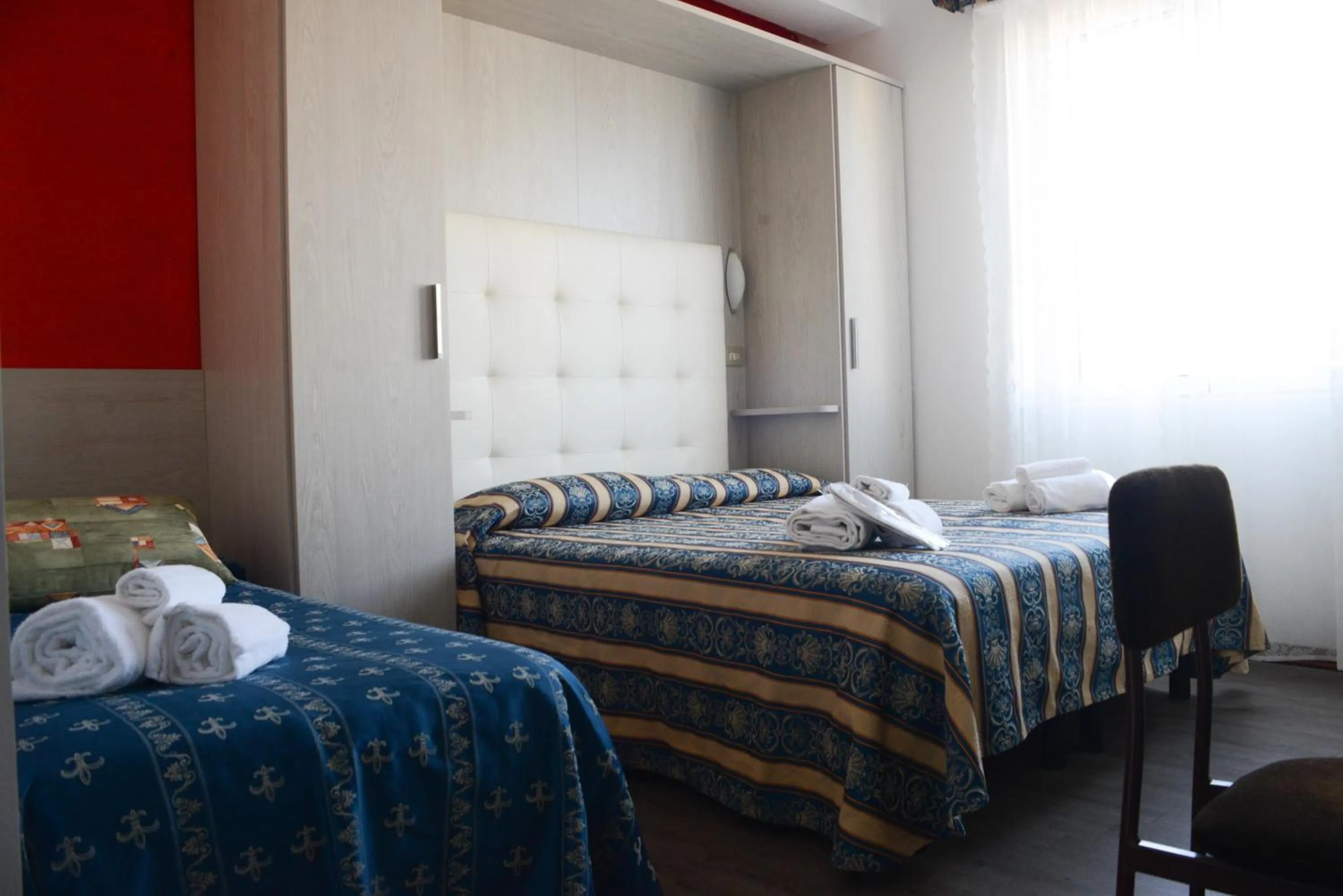 Bed in Hotel Vergilius