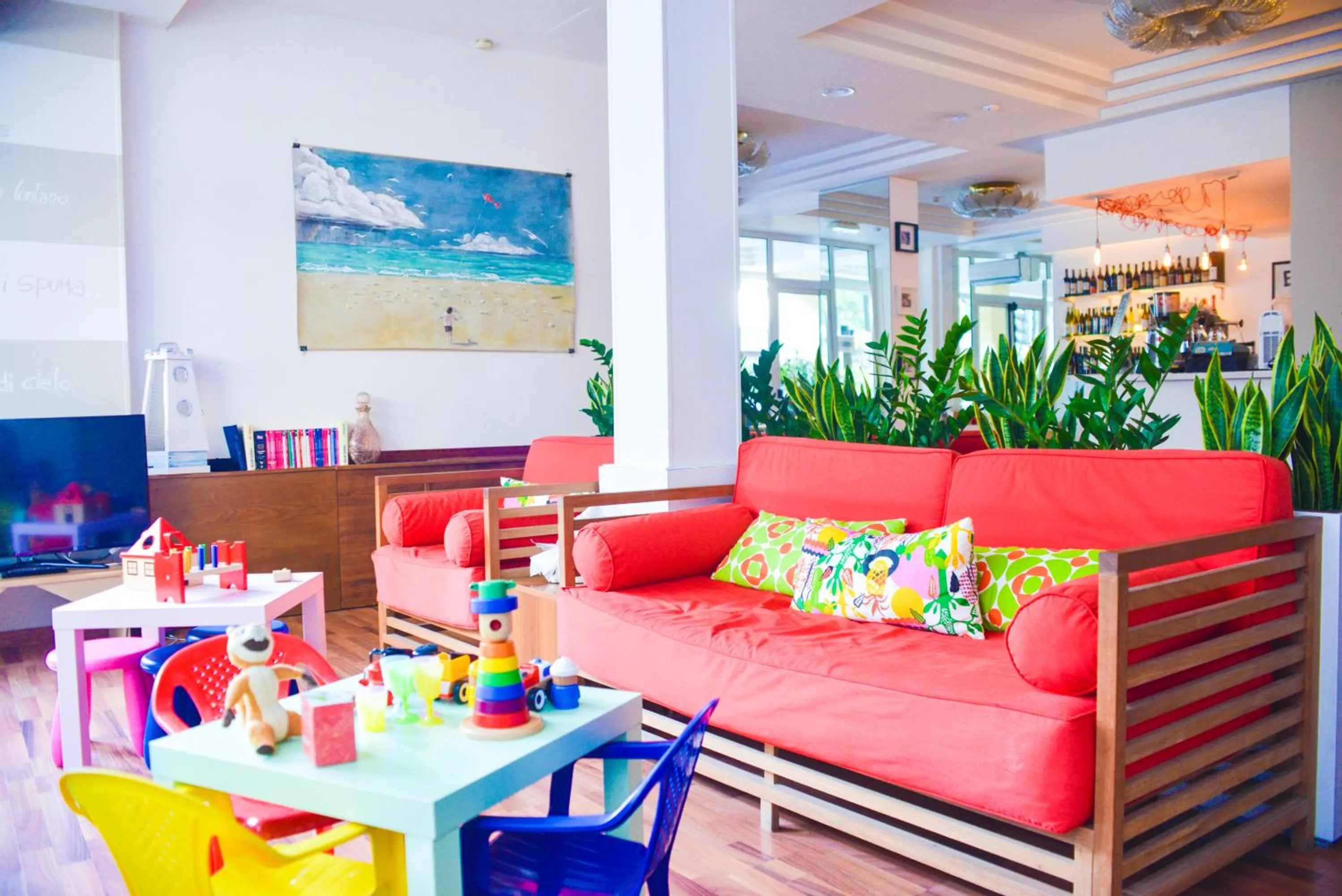 Children play ground in Hotel Vergilius