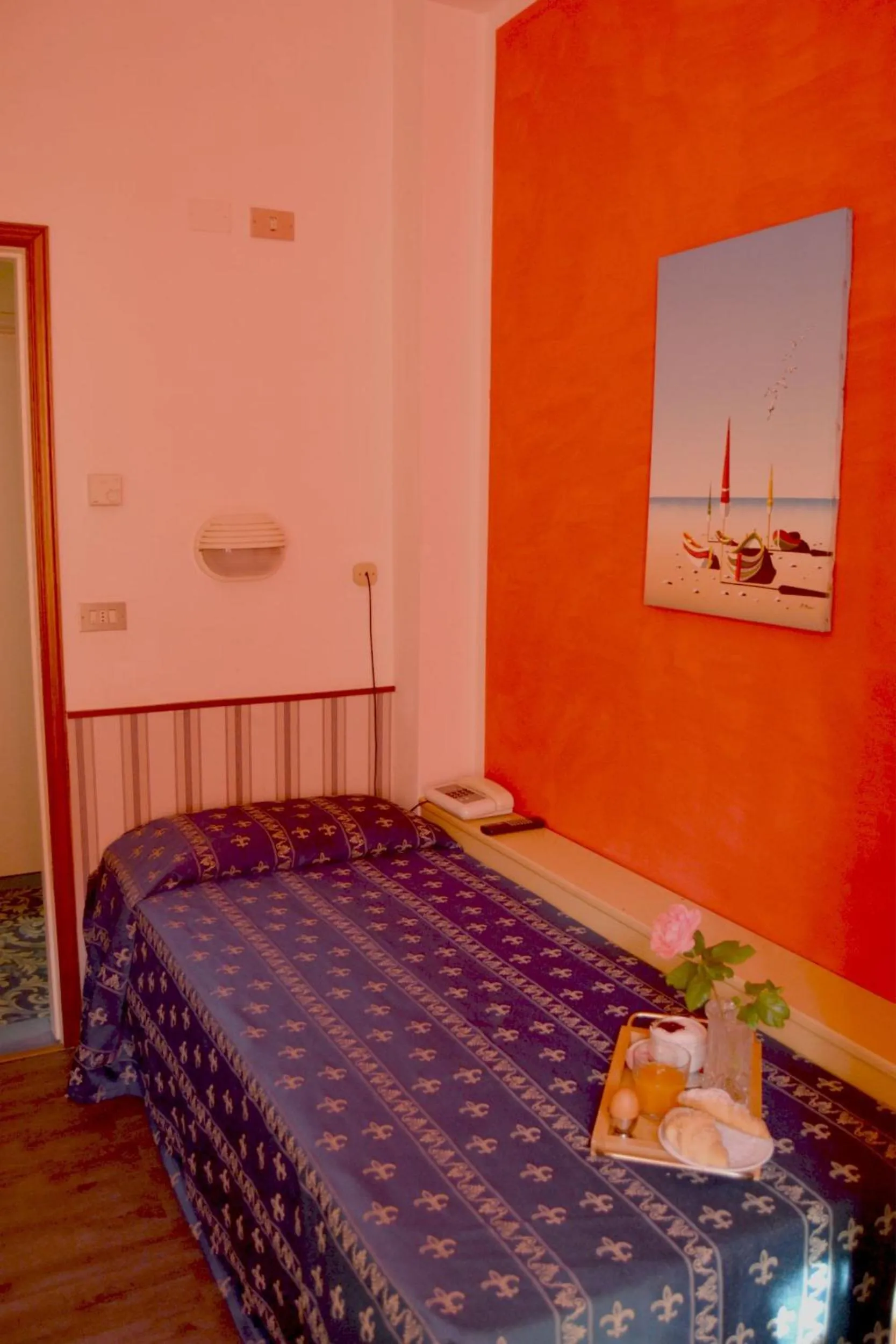 Bed in Hotel Vergilius