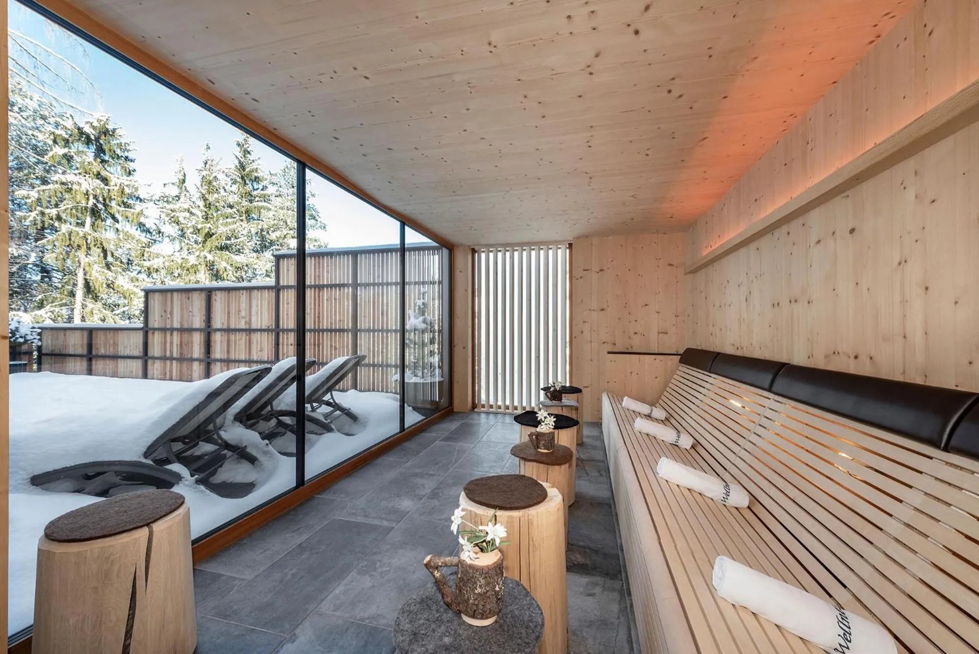 Sauna in Hotel Torgglerhof