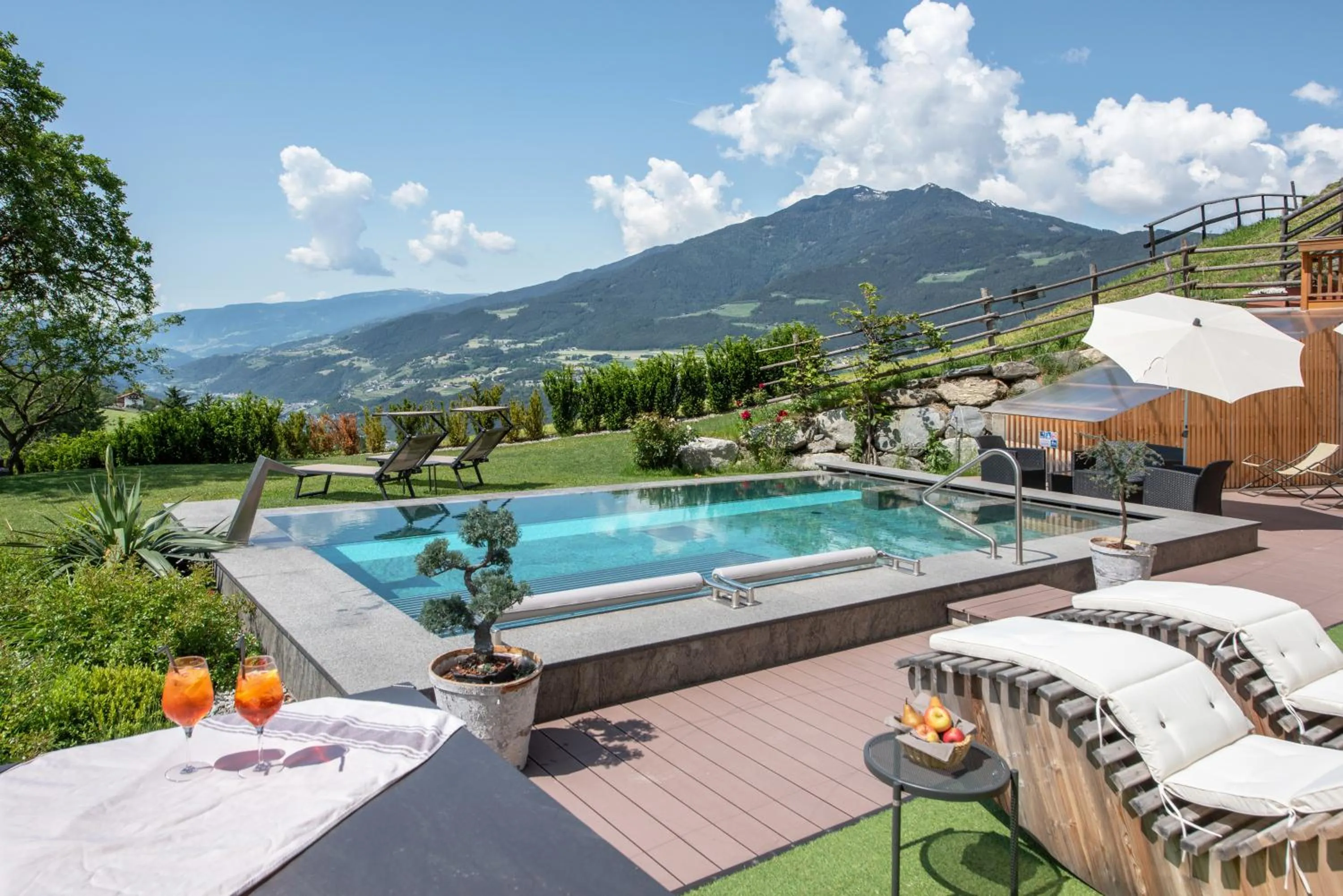 Mountain view in Hotel Torgglerhof