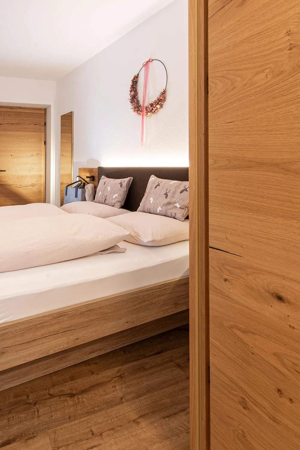 Bed in Pension Hofer