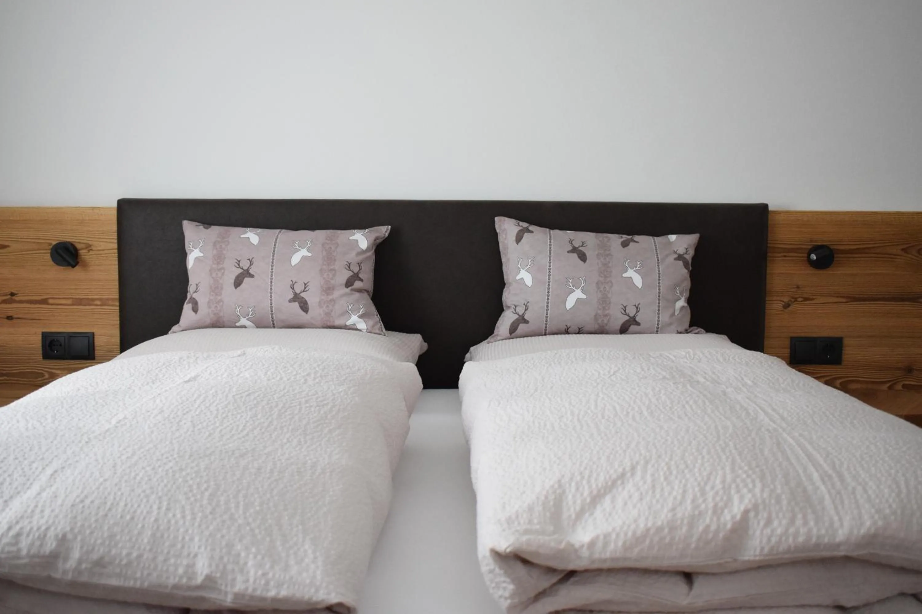 Bed in Pension Hofer